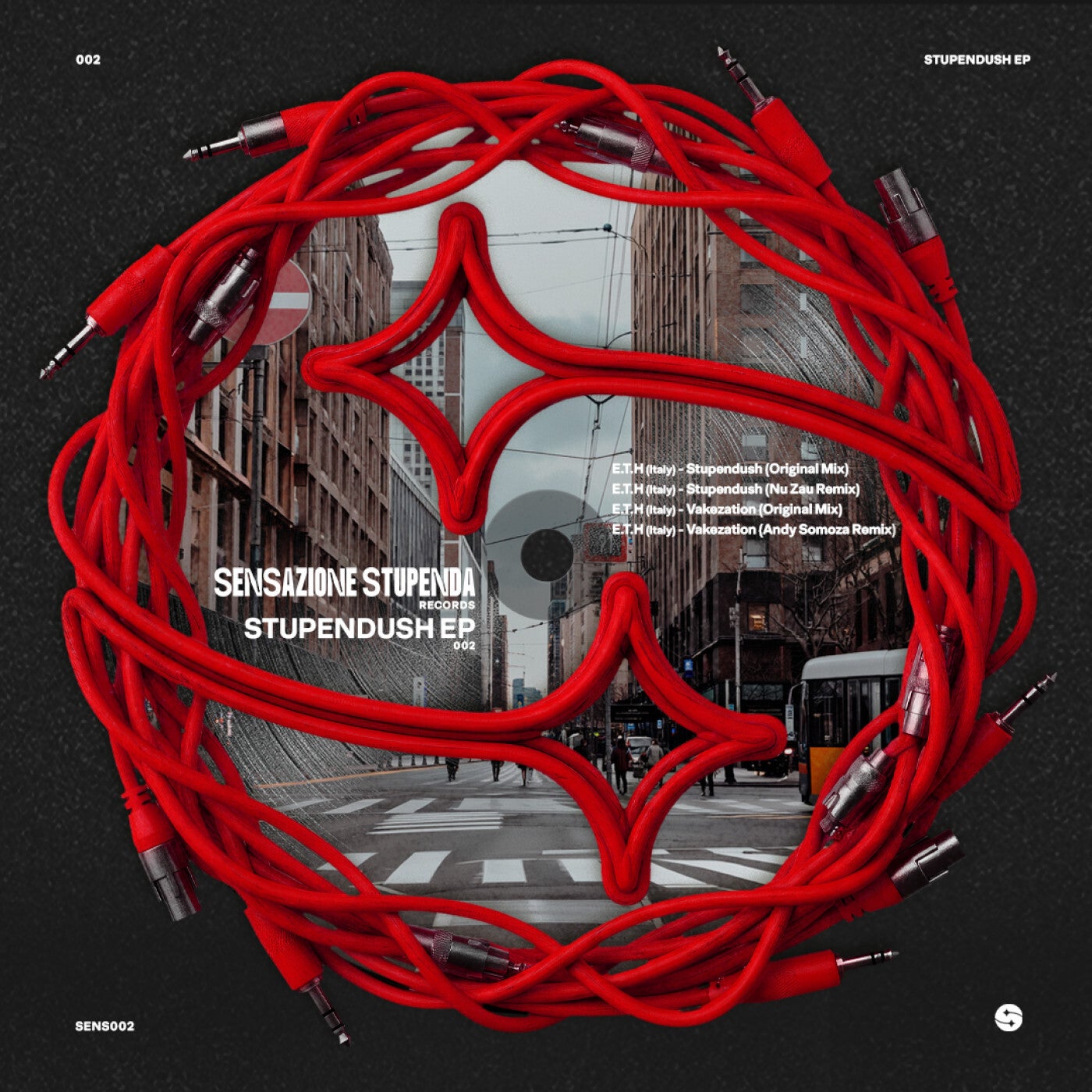 Cover - E.T.H (Italy) - Stupendush (Nu Zau Remix) Promo tools