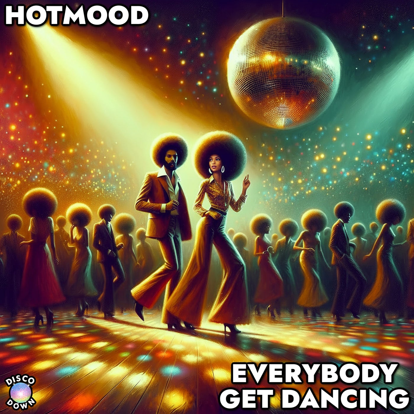Cover - Hotmood - Everybody Get Dancing (Extended Mix) Promo tools