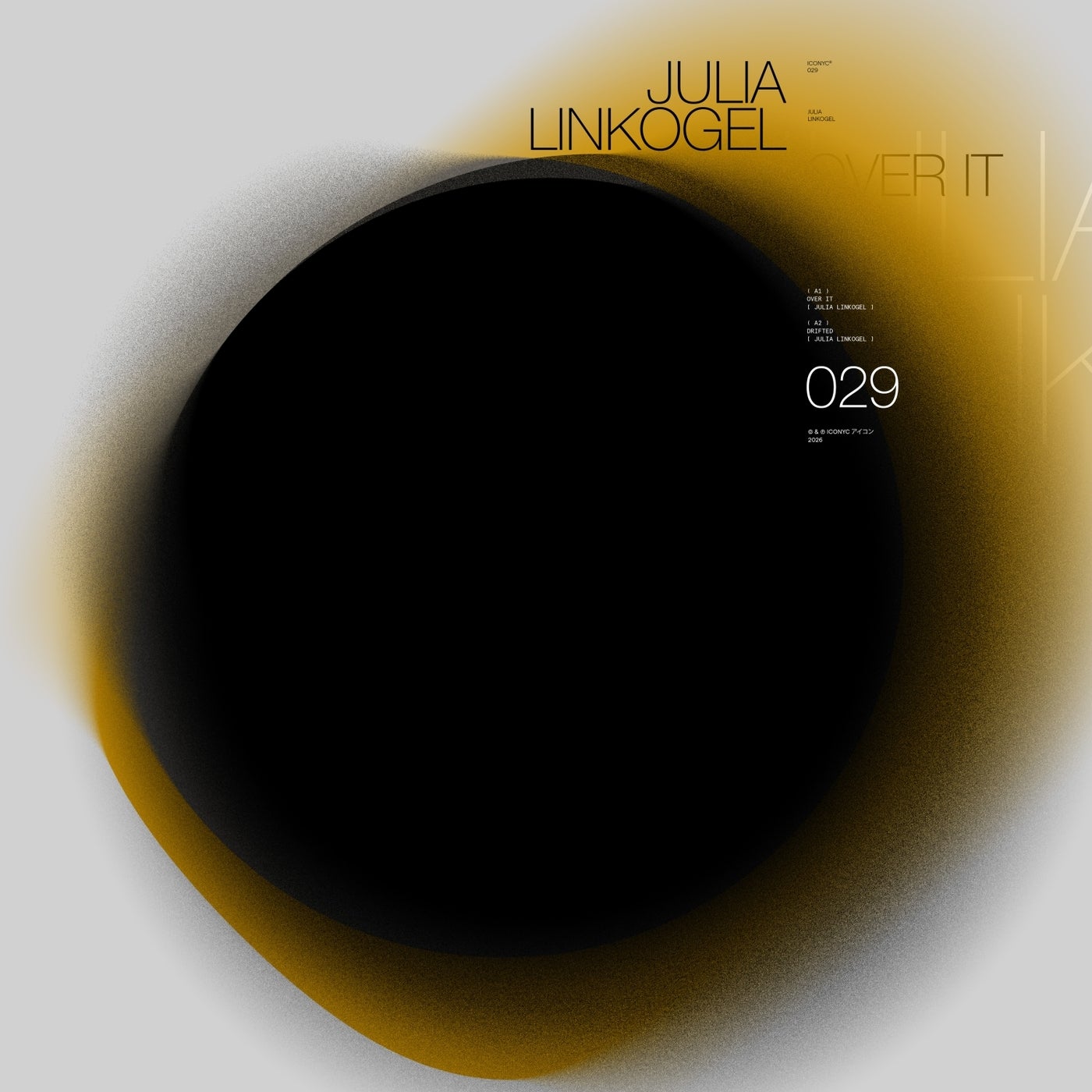 Cover - Julia Linkogel - Over It (Original Mix) Promo tools