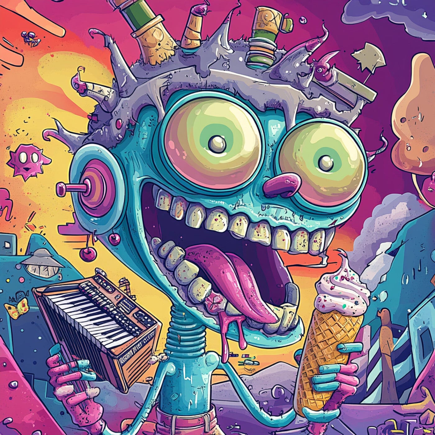 Cover - Byred, Serite, Tavas - ICE CRAM (Extended) Promo tools