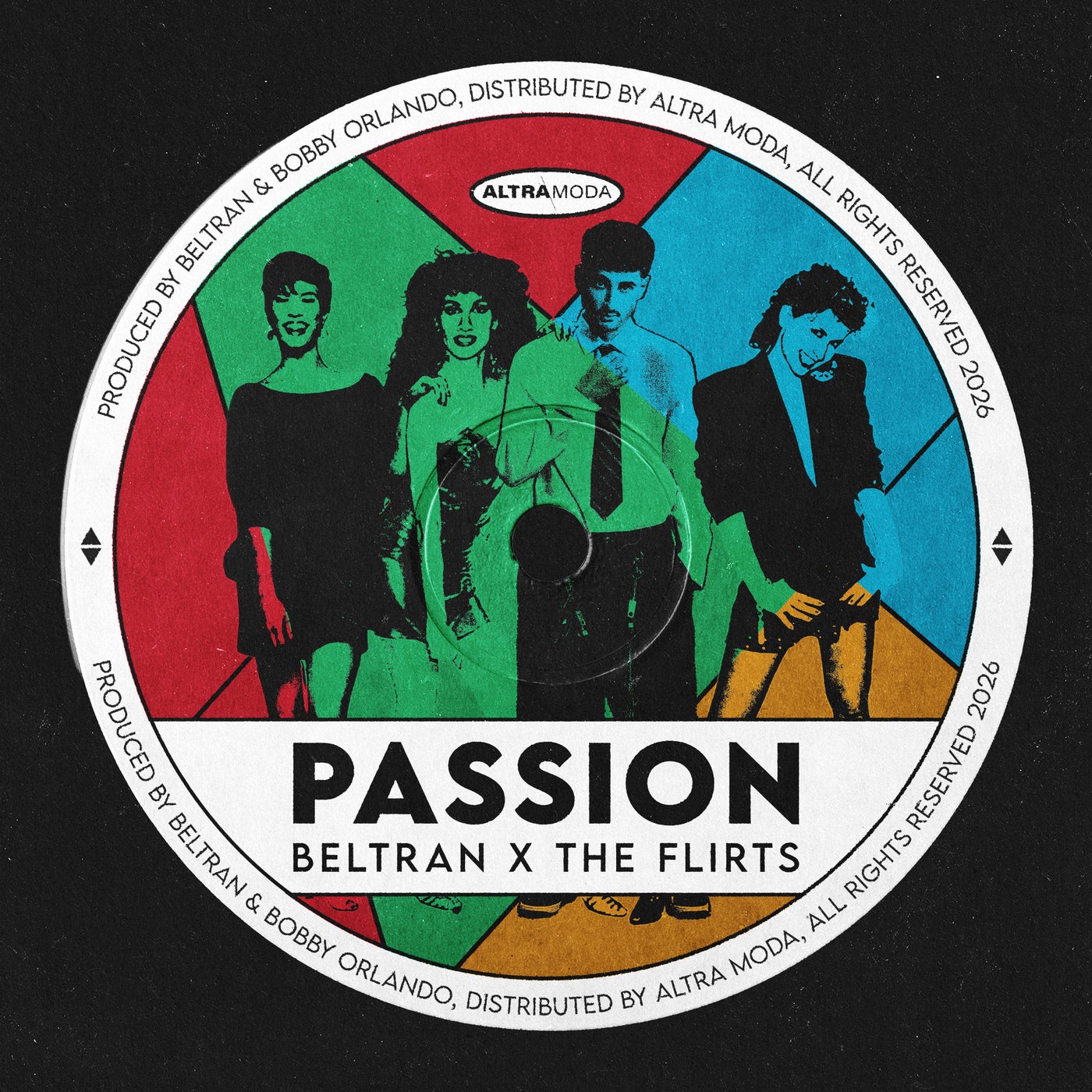 Cover - The Flirts, Beltran (BR) - Passion (R U Satisfied) (Extended Mix) Promo tools