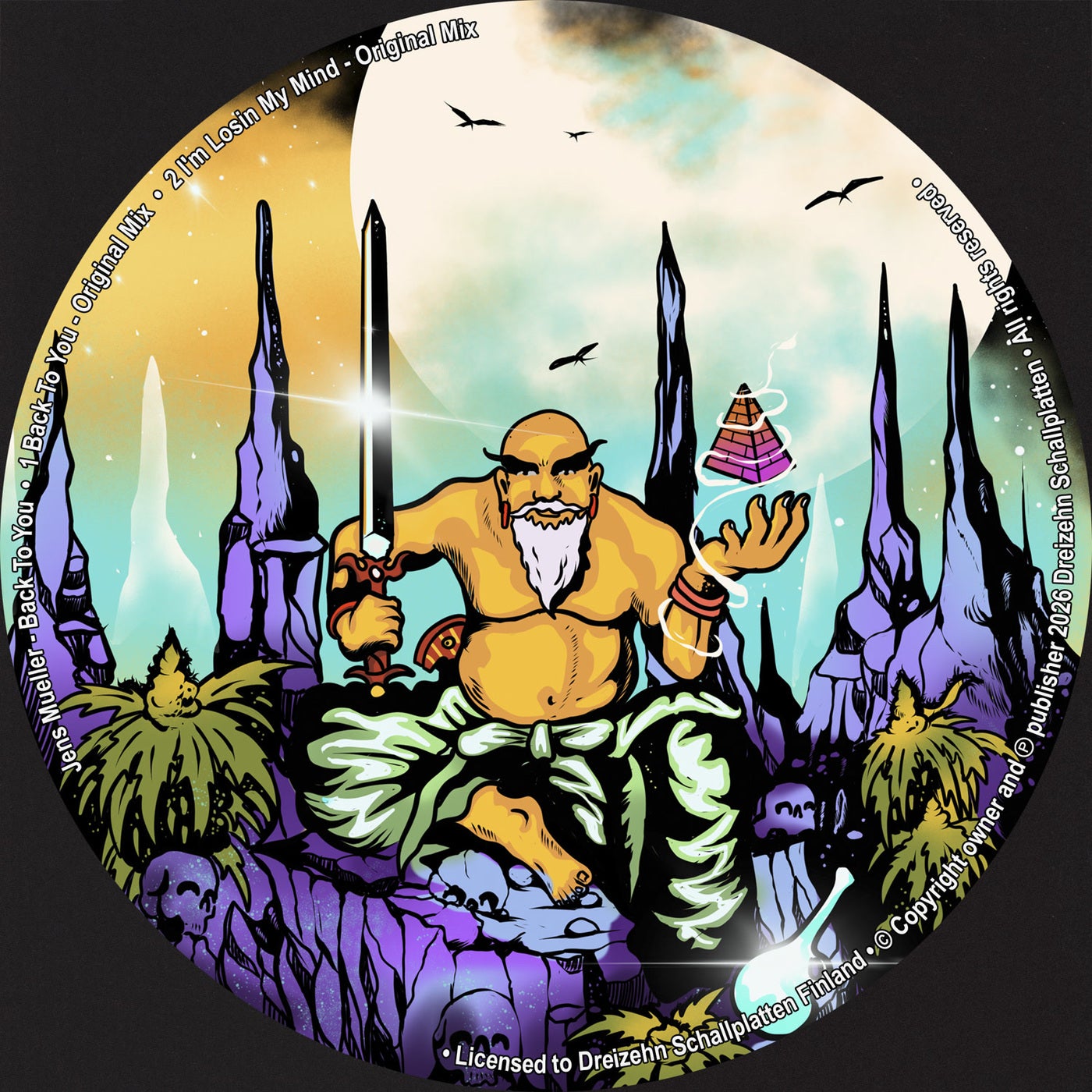 Cover - Jens Mueller - I'm Losin My Mind (Original Mix) Promo tools