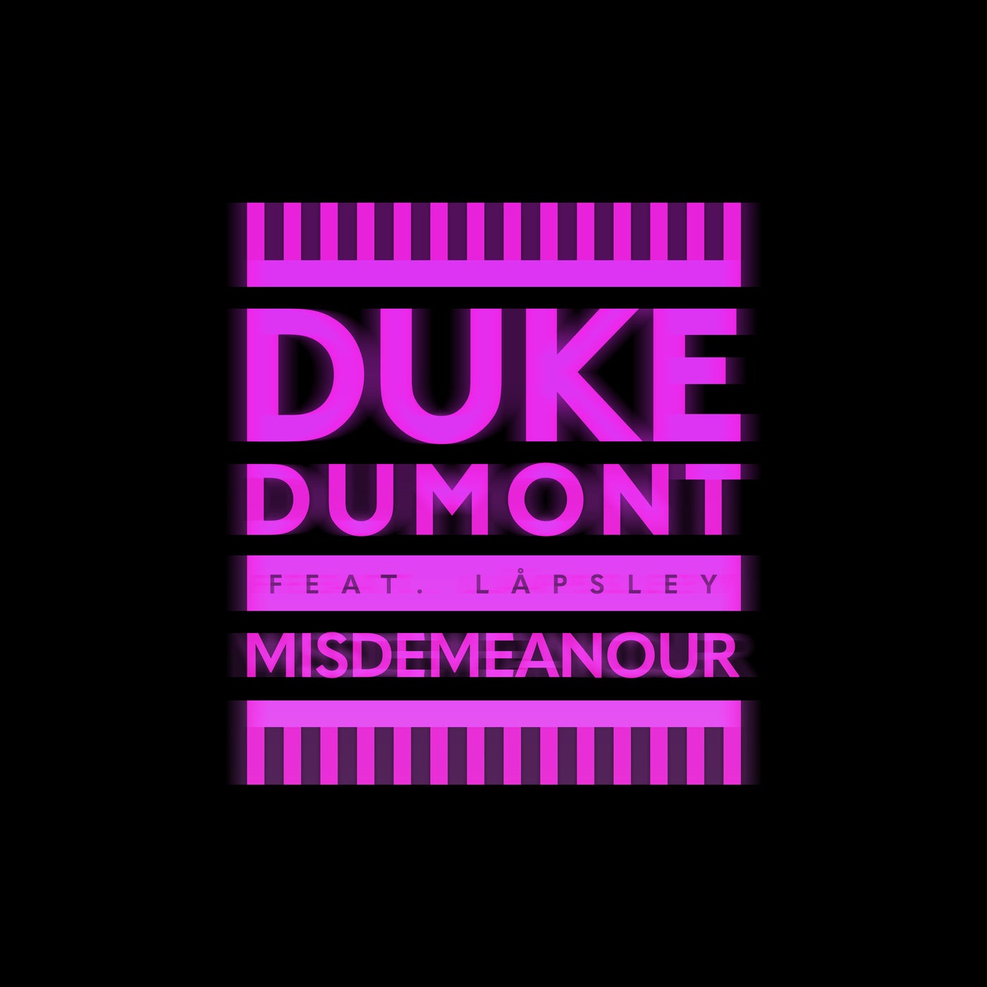 Cover - Duke Dumont, Låpsley - Misdemeanour (Feat. Låpsley) (Extended Mix) Promo tools