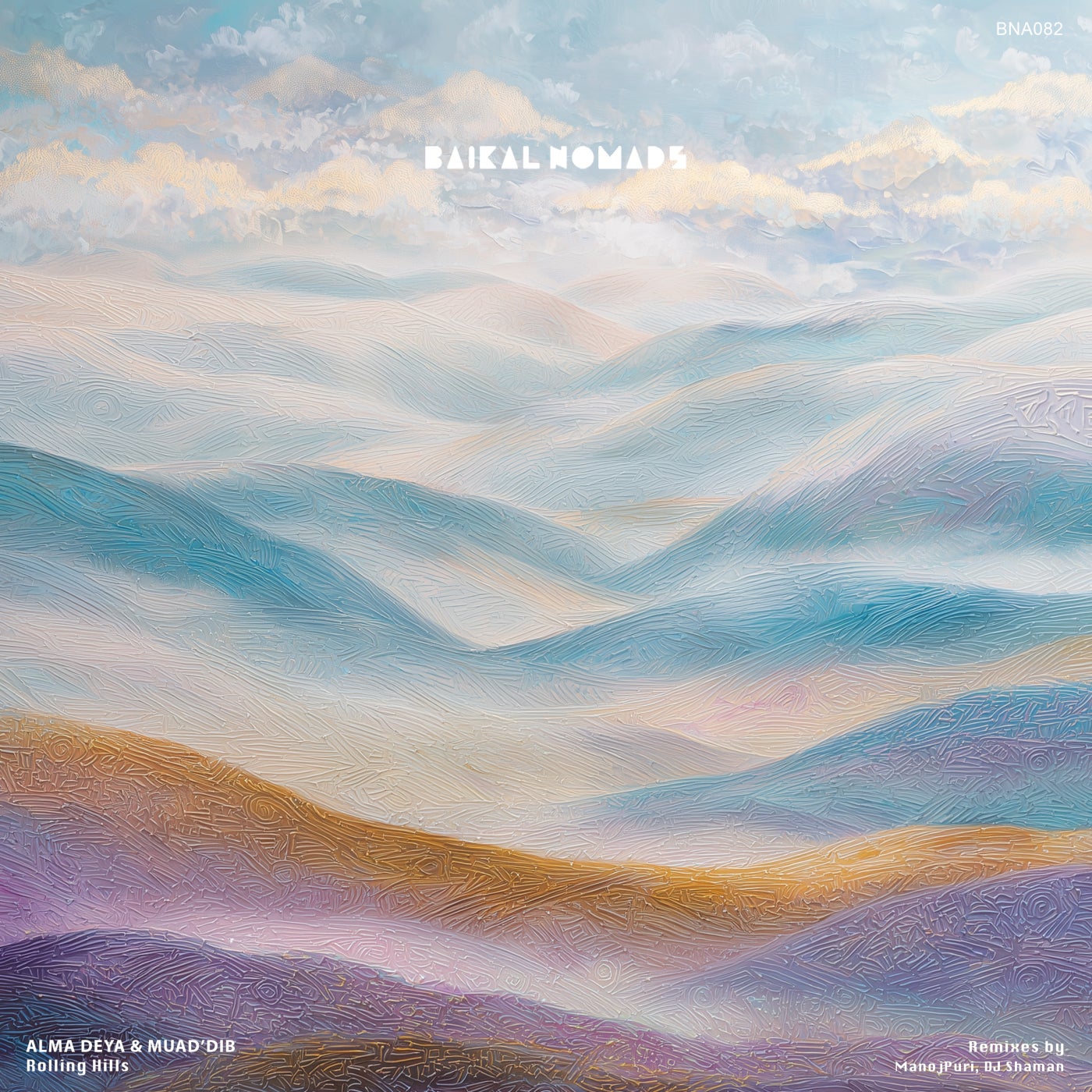 Cover - Alma Deya, MUAD'DIB - Rolling Hills (Original Mix) Promo tools