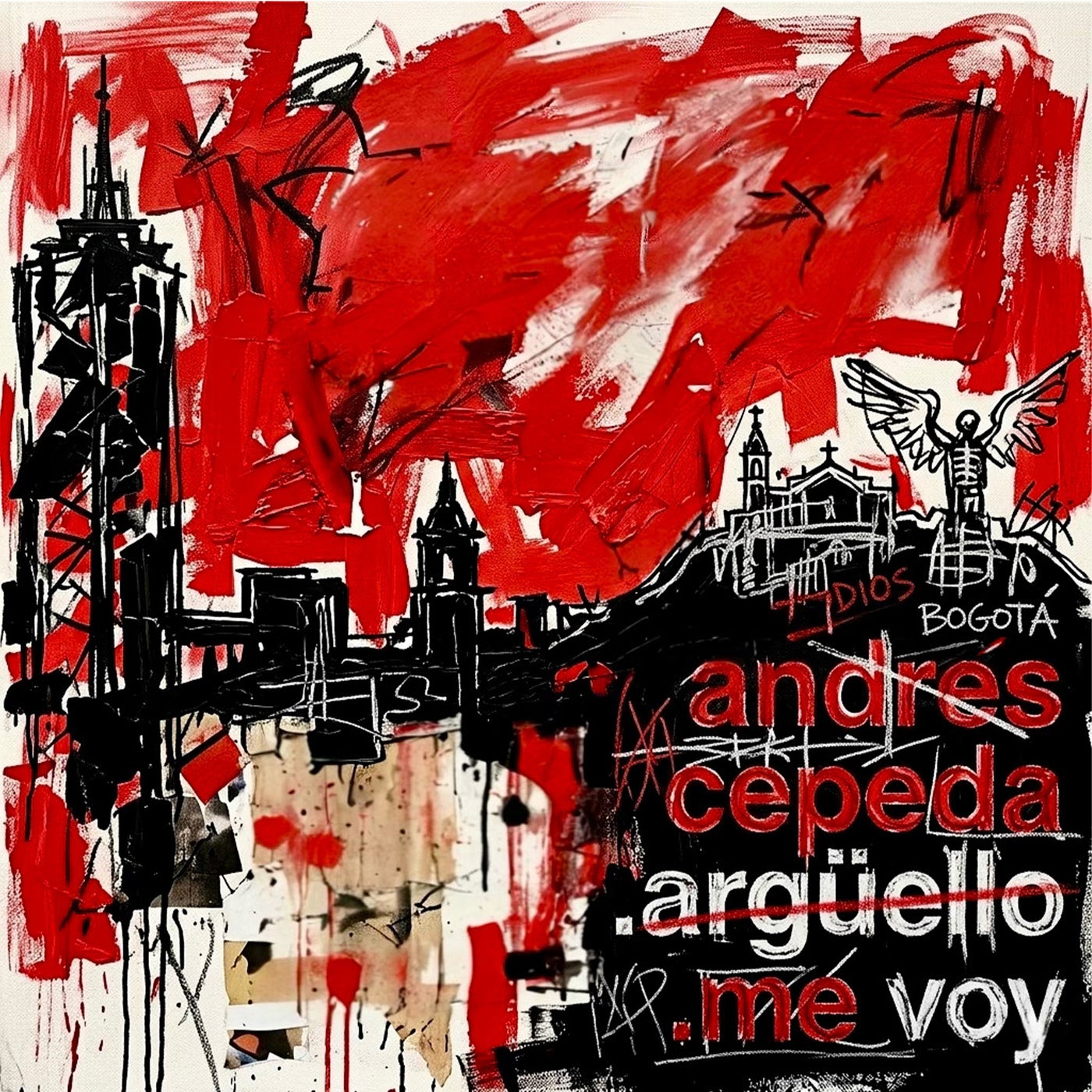 Cover - Arguello, Andrés Cepeda - Me Voy (Extended Mix) Promo tools