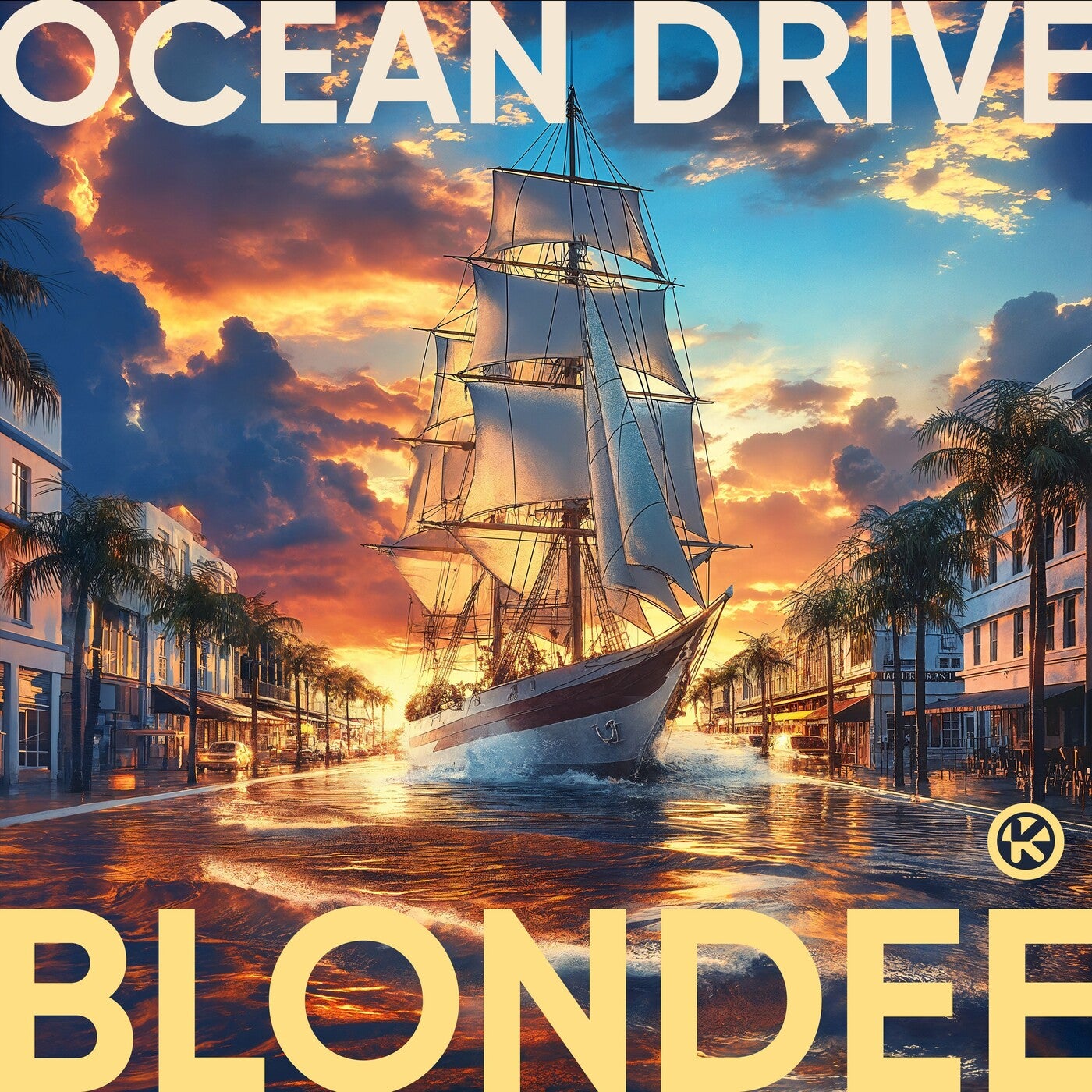 Cover - Blondee - Ocean Drive (Original Mix) Promo tools
