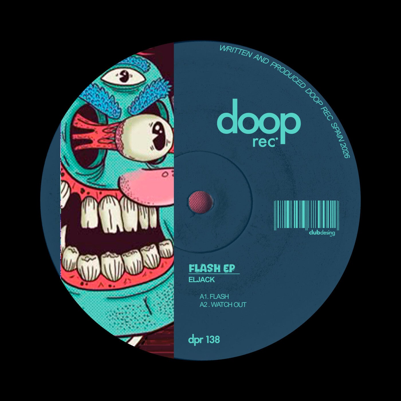 Cover - Eljack - Flash (Original Mix) Promo tools