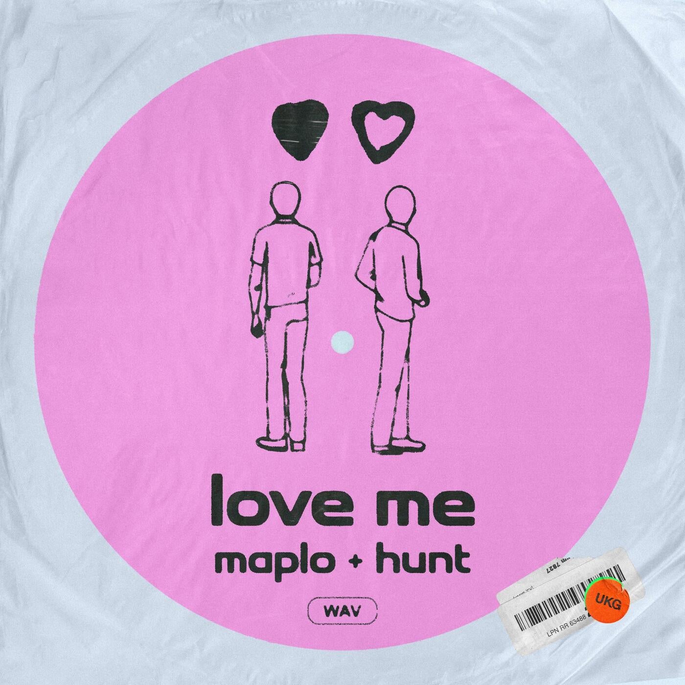Cover - MAPLO, HUNT. - love me (Original Mix) Promo tools