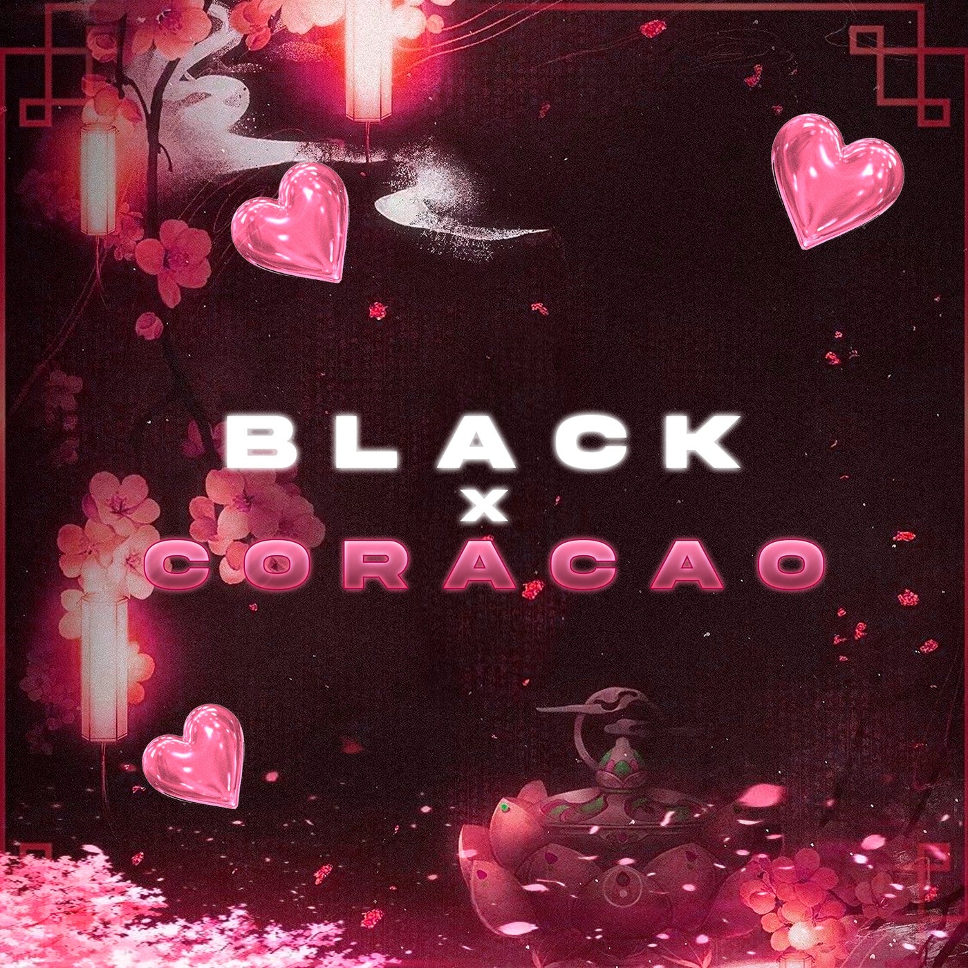 Cover - DJ Pirata, Dj Cuba, Chichee - Black x Coracao (Guaratech) Promo tools
