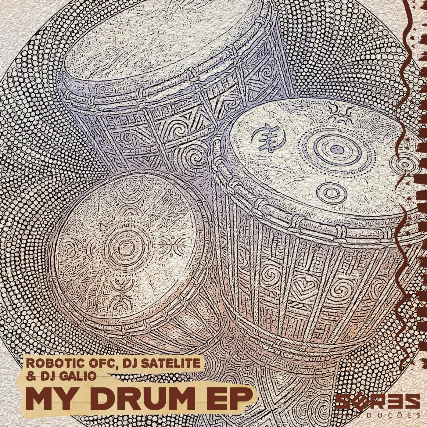 Cover - DJ Satelite, Dj Gálio, Seres Producoes, Robotic ofc - Evolution (Extended Mix) Promo tools