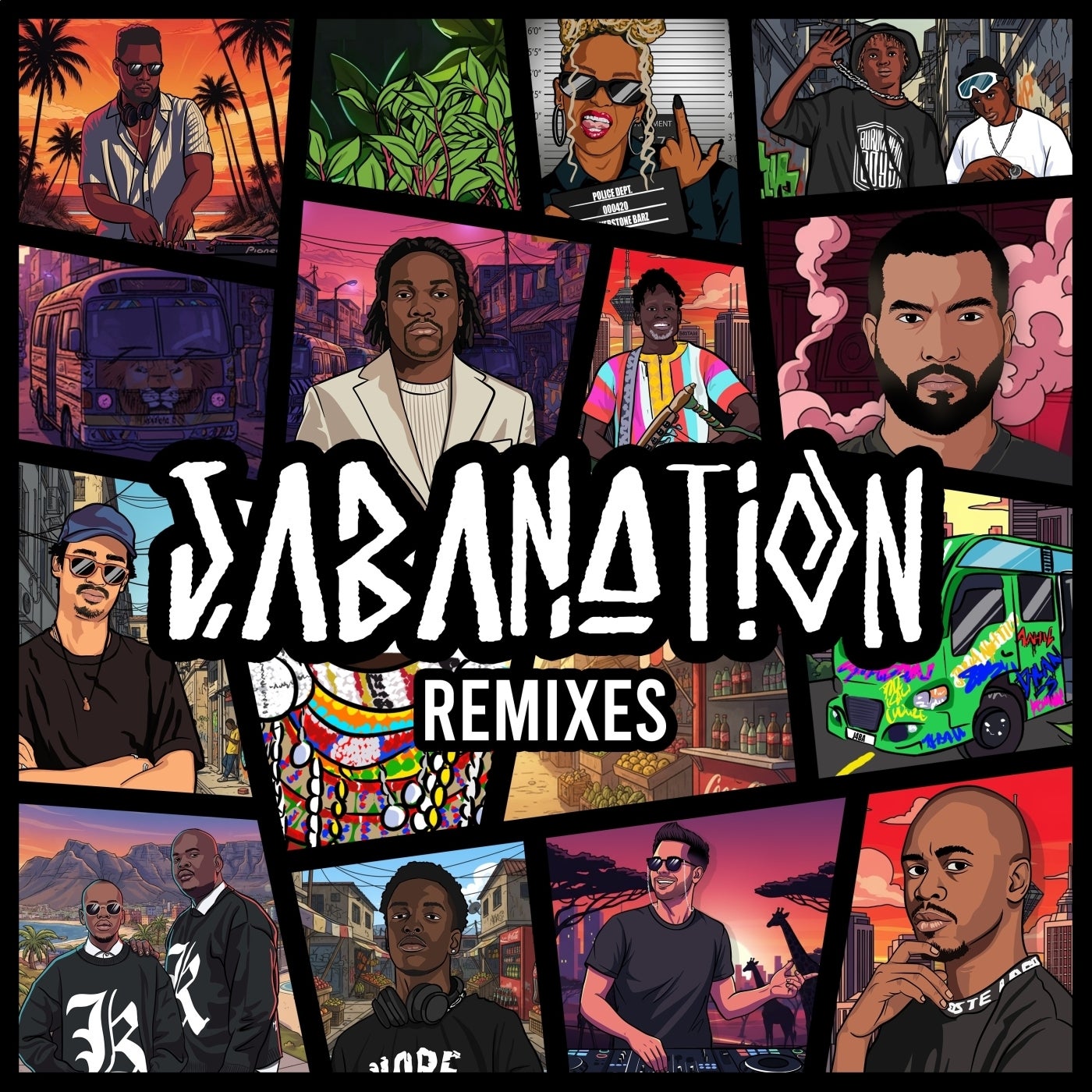 Cover - Dylan-S, Aahil - Jabanation feat. Silverstone Barz, BURUKLYN BOYZ (Kususa Remix) Promo tools