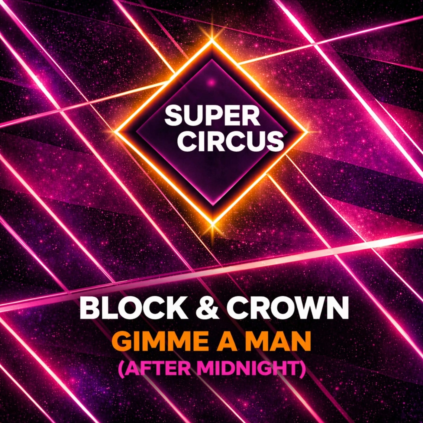 Cover - Block & Crown - Gimme A Man (After Midnight) (Original Mix) Promo tools
