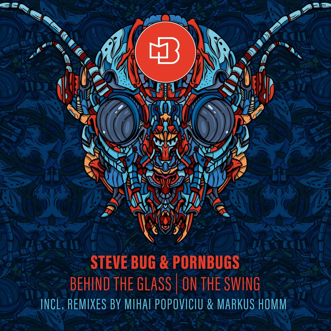 Cover - Steve Bug, Pornbugs - Behind the Glass (Markus Homm Remix) Promo tools