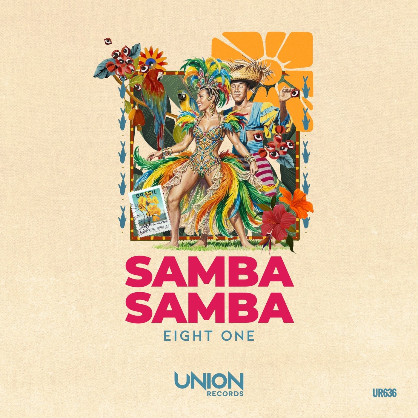 Cover - EIGHT ONE - SAMBA SAMBA (Extended Mix) Promo tools