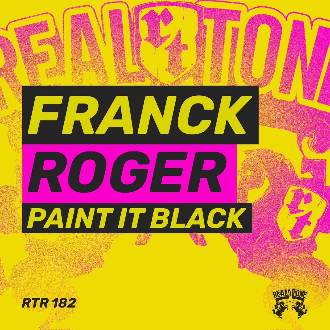 Cover - Franck Roger - Paint It Black (Original Version) Promo tools