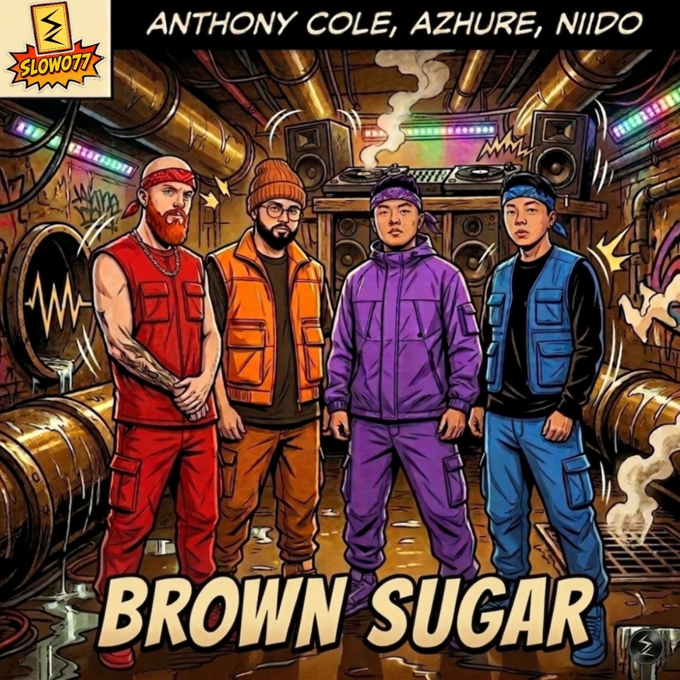 Cover - Anthony Cole - Brown Sugar (Extended Mix) Promo tools