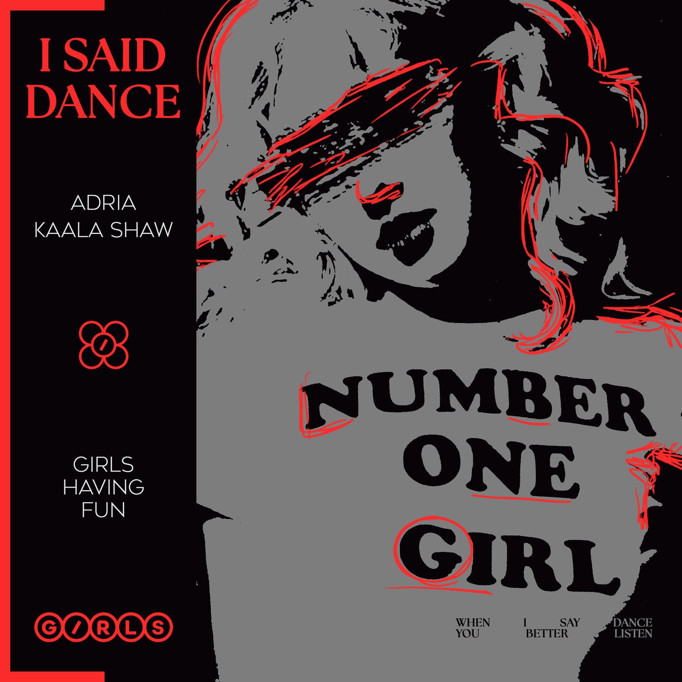 Cover - Adria, Kaala Shaw - I Said Dance (Original Mix) Promo tools