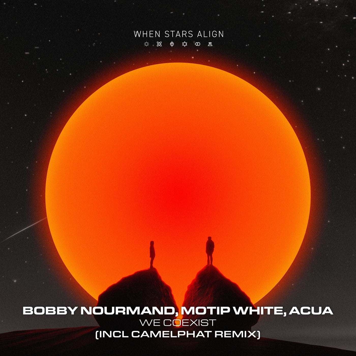 Cover - Bobby Nourmand, Motip White, ACUA - We Coexist (Original Mix) Promo tools