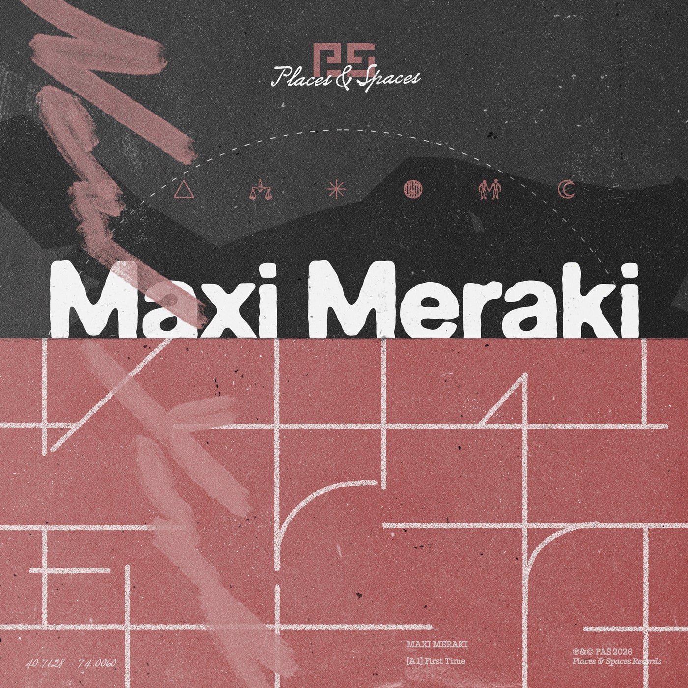 Cover - MAXI MERAKI - First Time (Original Mix) Promo tools
