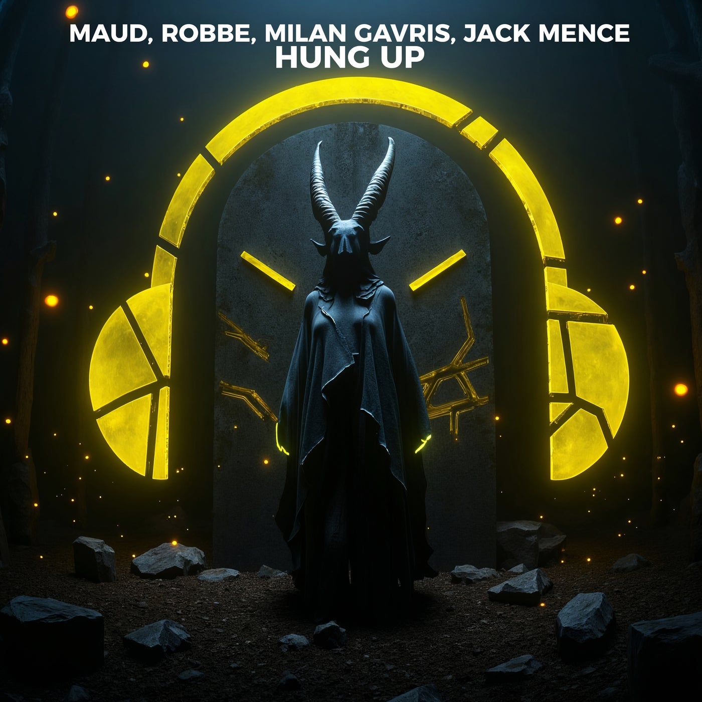 Cover - Robbe, Maud, Milan Gavris, Jack Mence - Hung Up (Extended Mix) Promo tools