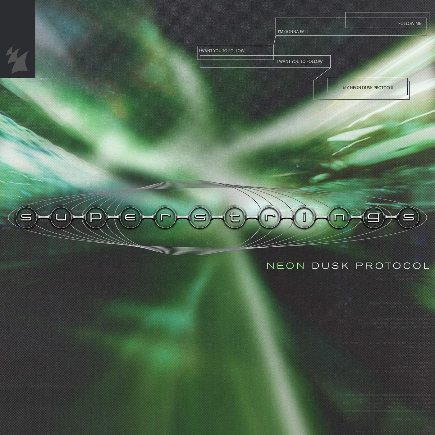 Cover - Superstrings - NEON DUSK PROTOCOL (Extended Mix) Promo tools