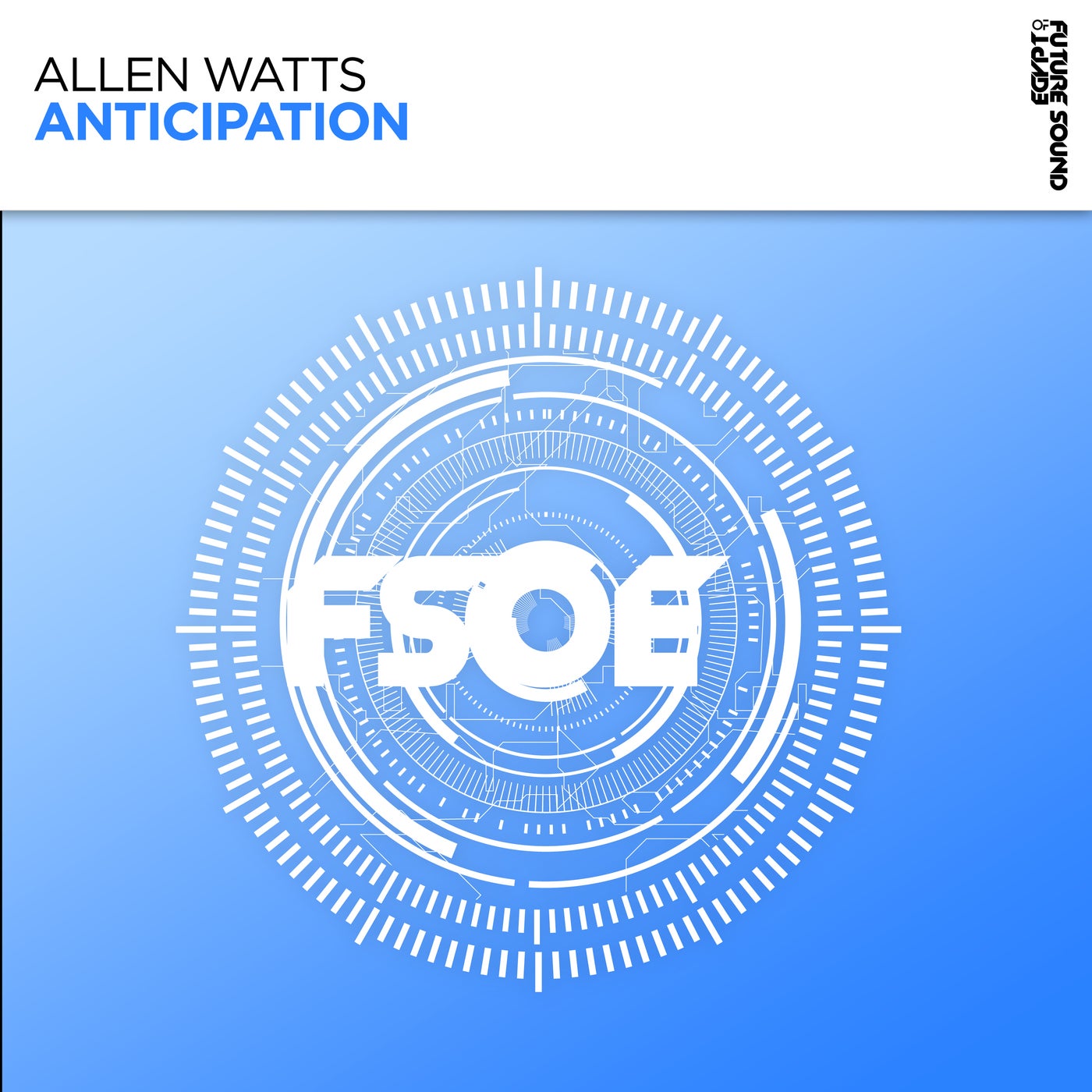 Cover - Allen Watts - Anticipation (Extended Mix) Promo tools
