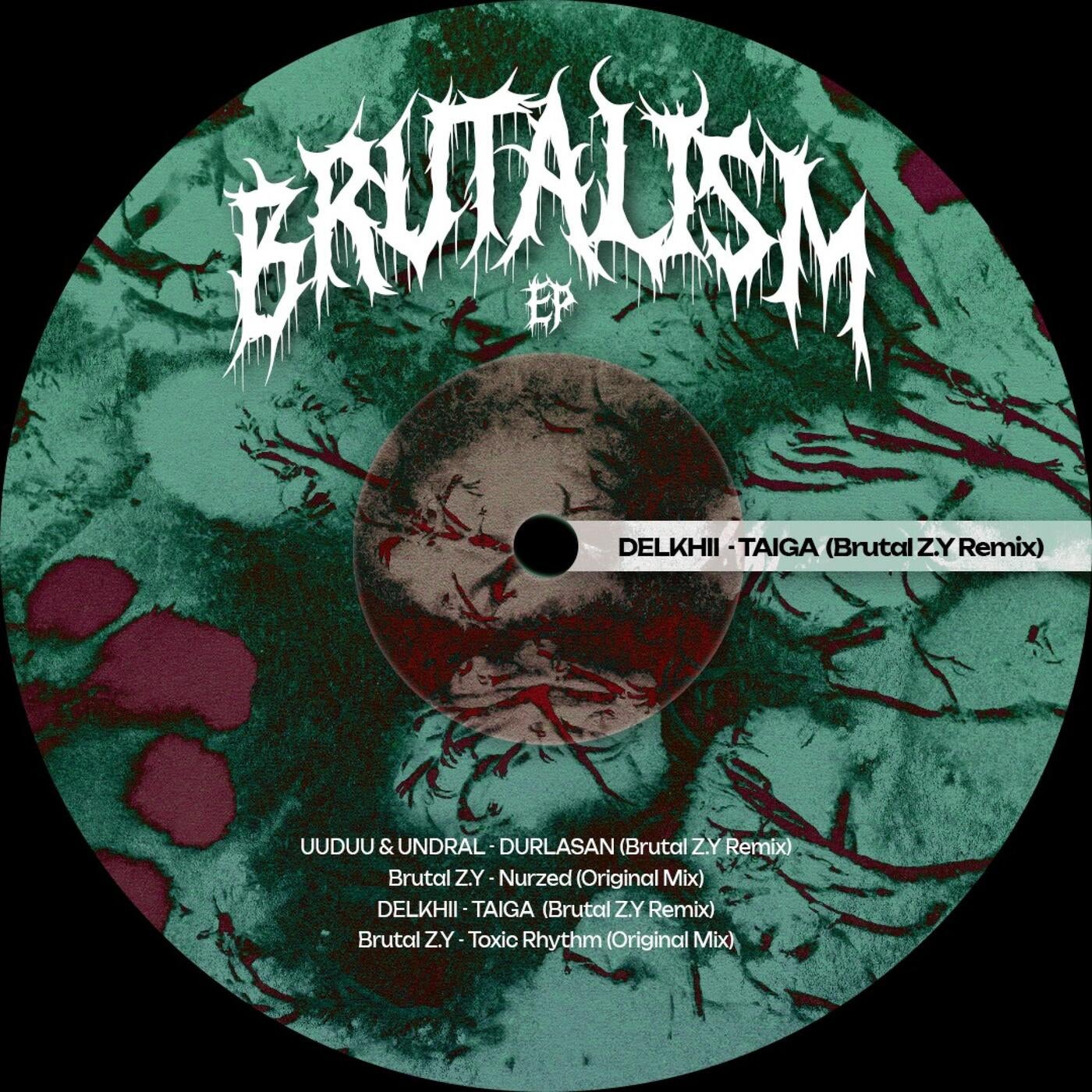 Cover - Brutal Z.Y - Delkhii (Taiga (Brutal Z.Y Remix) Promo tools