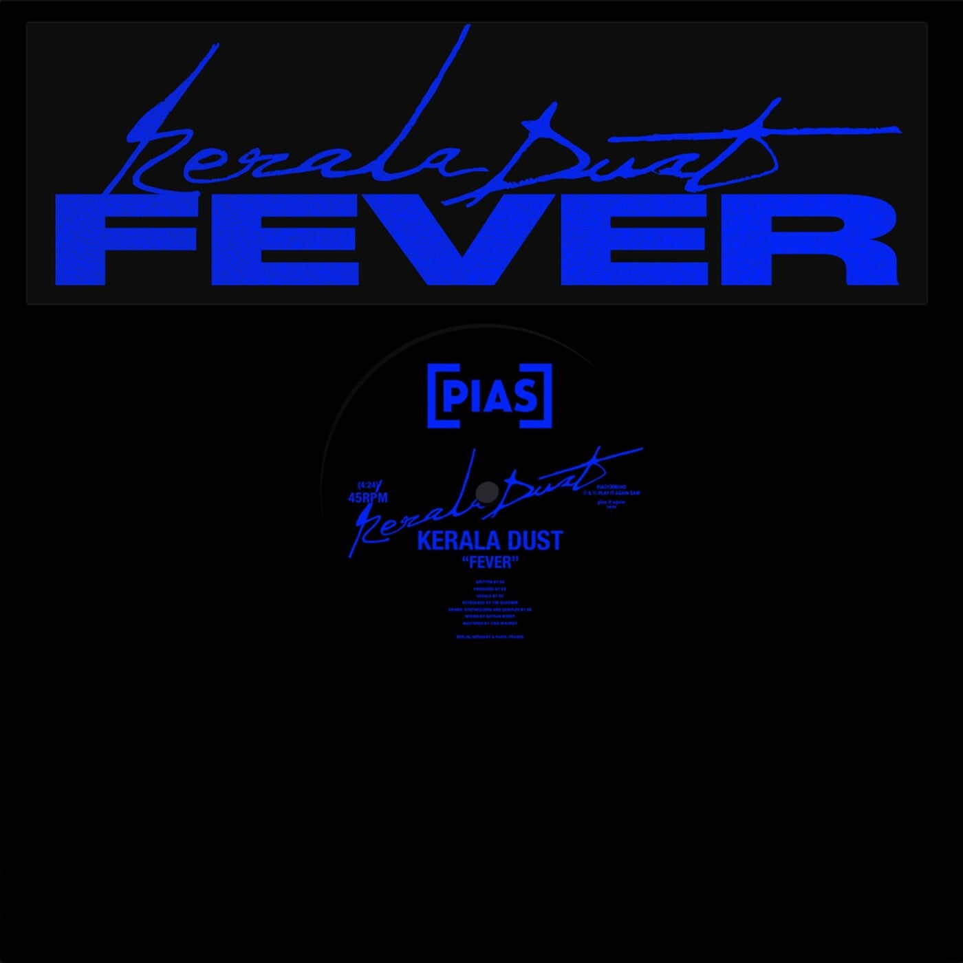 Cover - Kerala Dust - FEVER (Original Mix) Promo tools