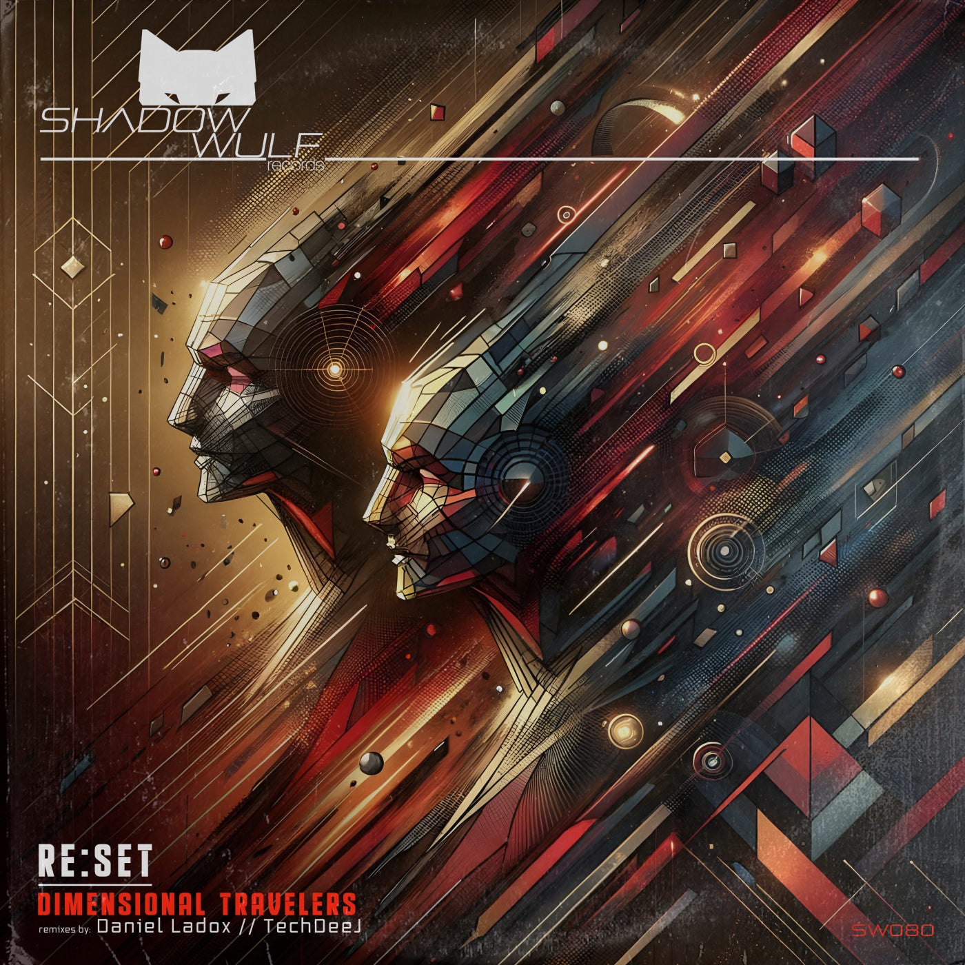 Cover - RE:SET - Departure Code (TechDeeJ Remix) Promo tools