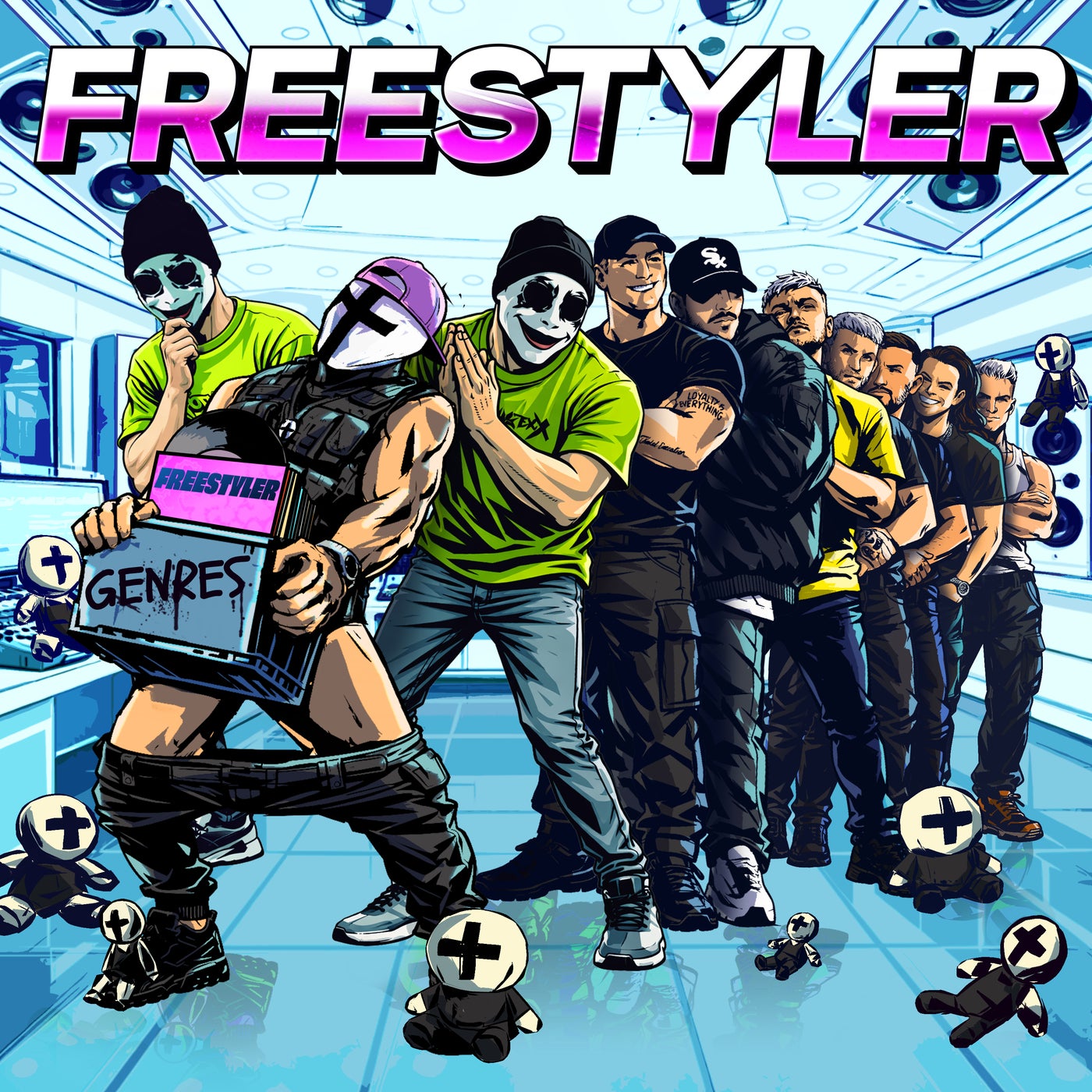 Cover - Krowdexx, Holy Priest - Freestyler (Extended Mix) Promo tools