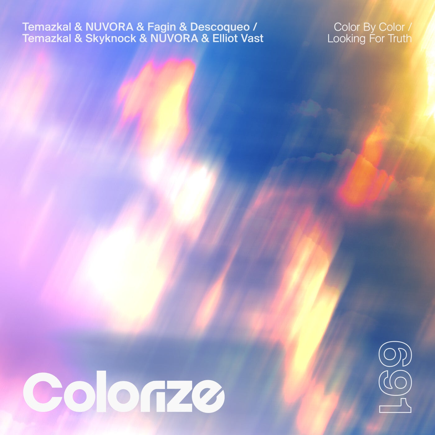 Cover - Fagin, Temazkal, NUVORA, Descoqueo - Color By Color (Extended Mix) Promo tools