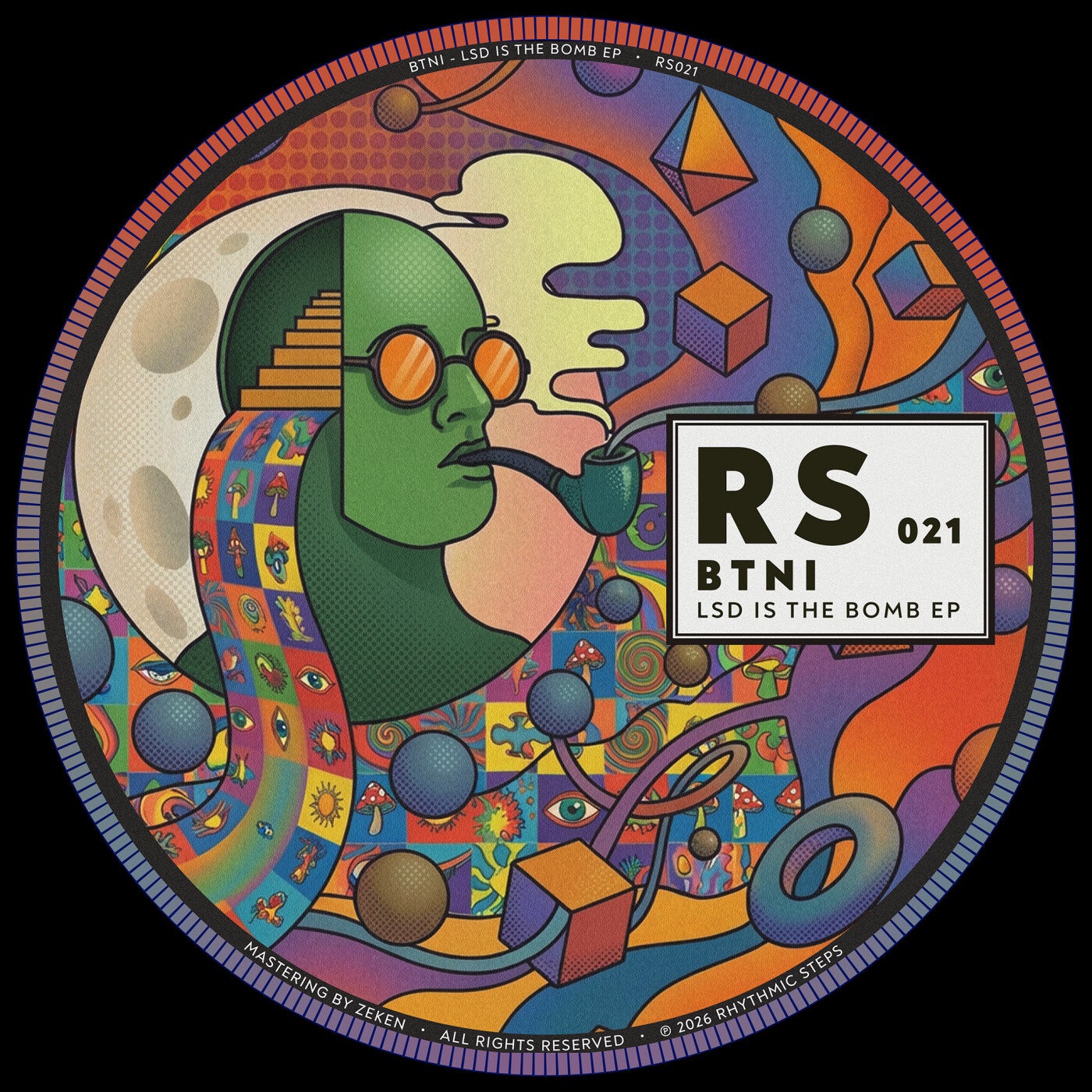 Cover - BTNI - LSD is The Bomb (Original Mix) Promo tools