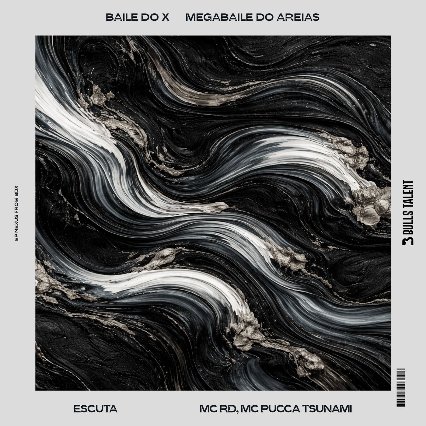 Cover - Mc Rd, Puccatsunami, Megabaile Do Areias, Baile do X - ESCUTA (Original Mix) Promo tools