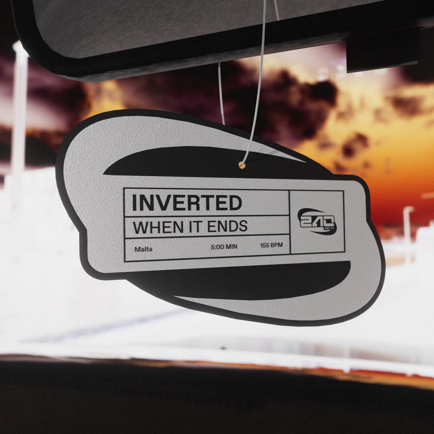 Cover - Inverted, 240 KM/H - WHEN IT ENDS (Original Mix) Promo tools