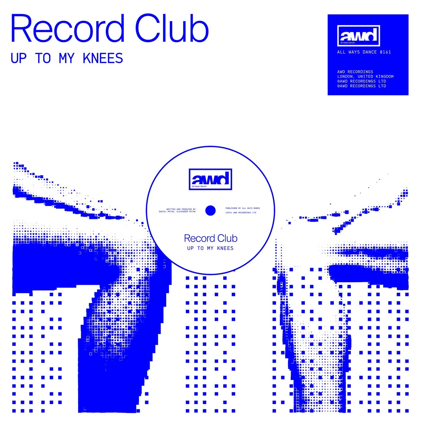 Cover - Record Club - Up To My Knees (Extended Mix) Promo tools