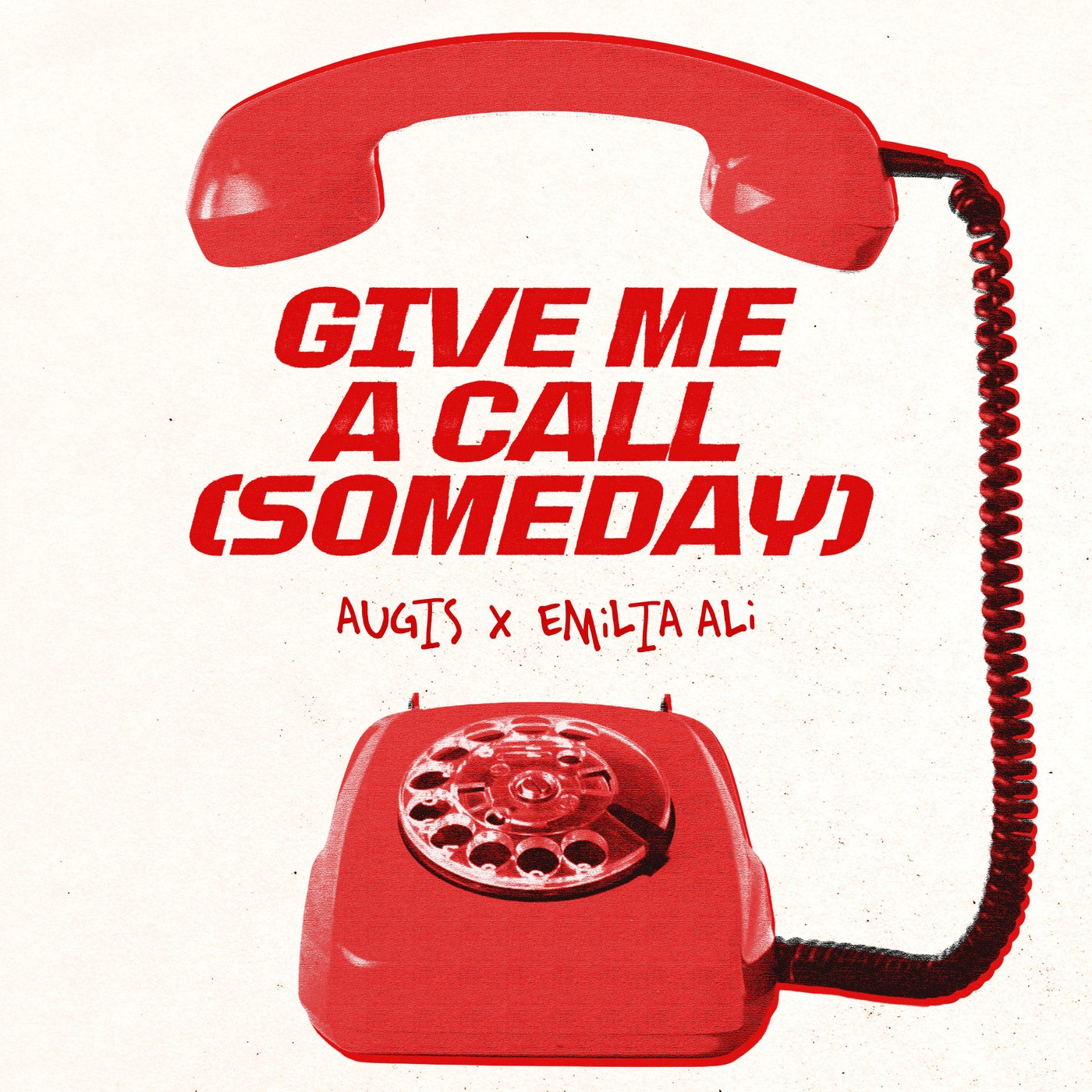 Cover - Emilia Ali, AUGIS - give me a call (someday) (Club Edit) Promo tools
