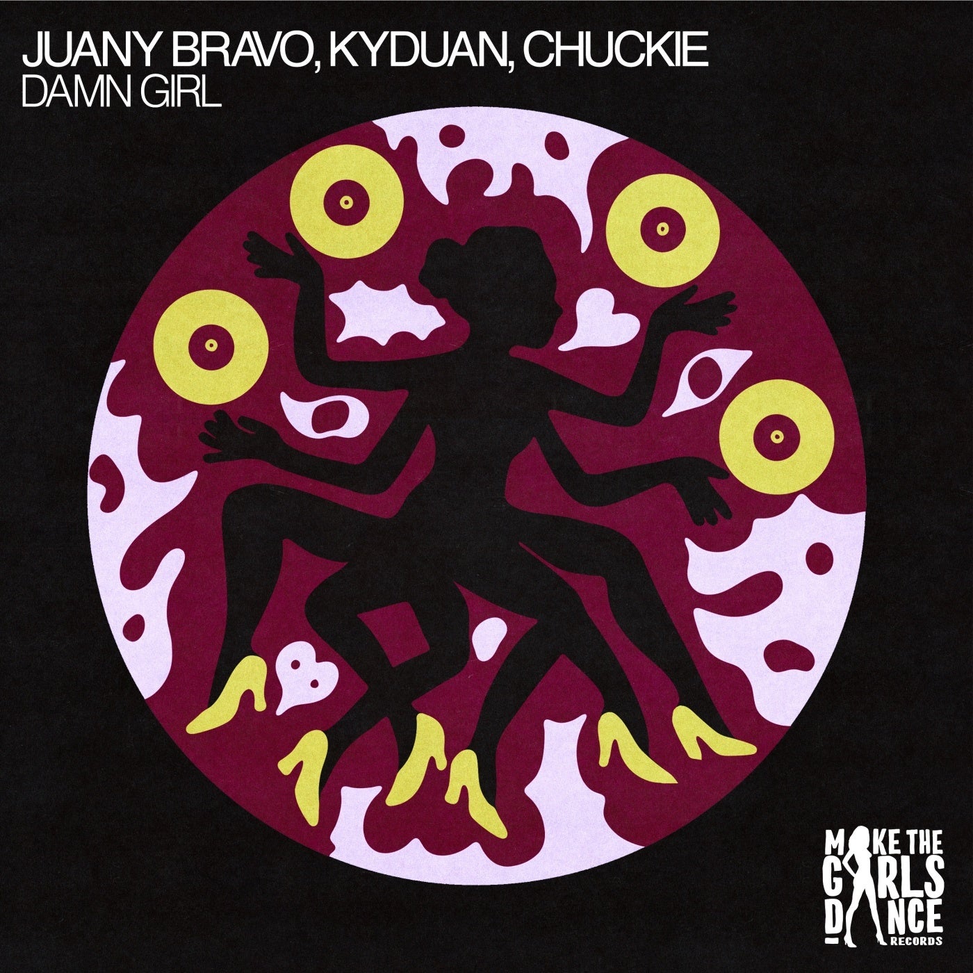 Cover - Chuckie, Juany Bravo, KYDUAN - DAMN GIRL (Extended Mix) Promo tools