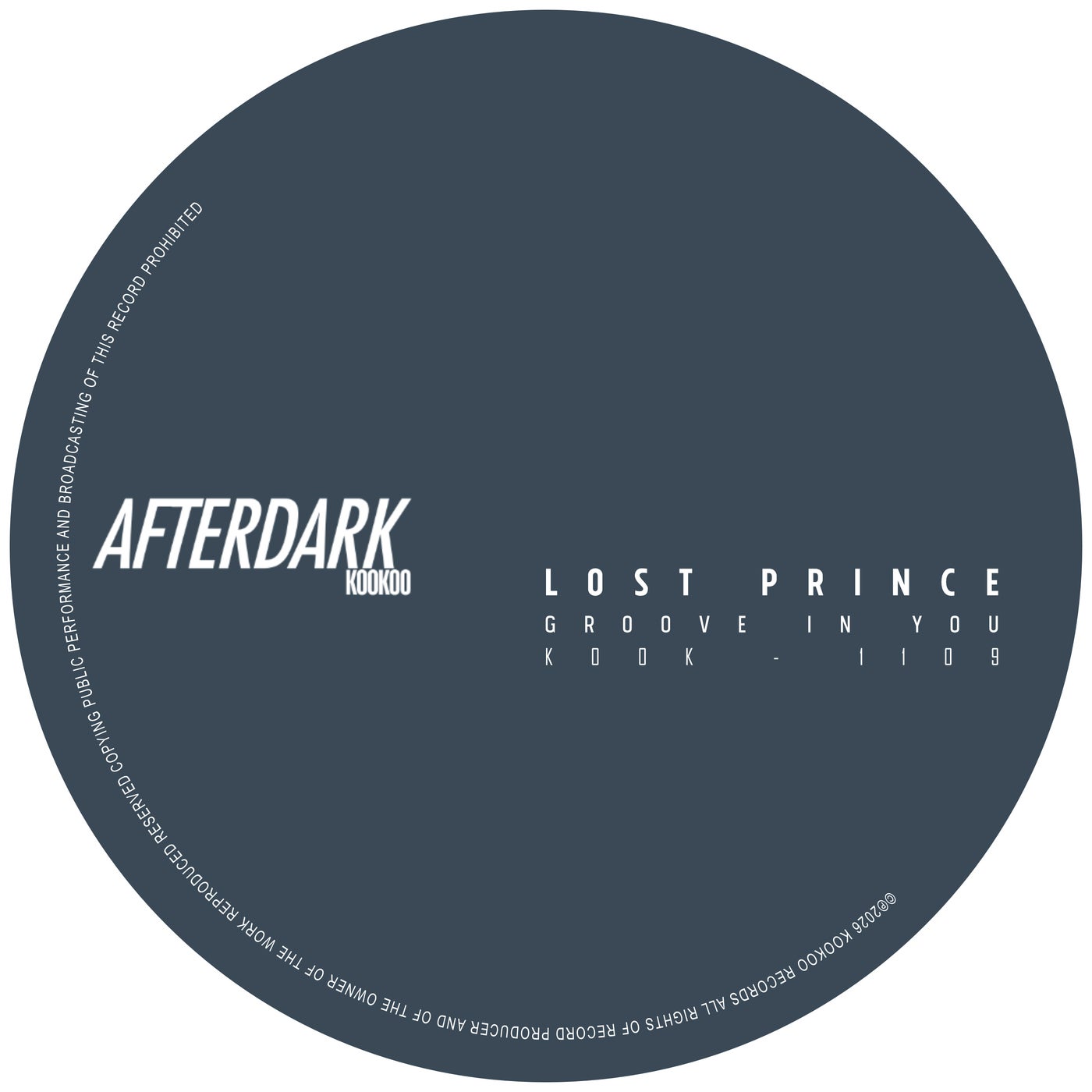 Cover - Lost Prince - Groove in You (Extended Mix) Promo tools