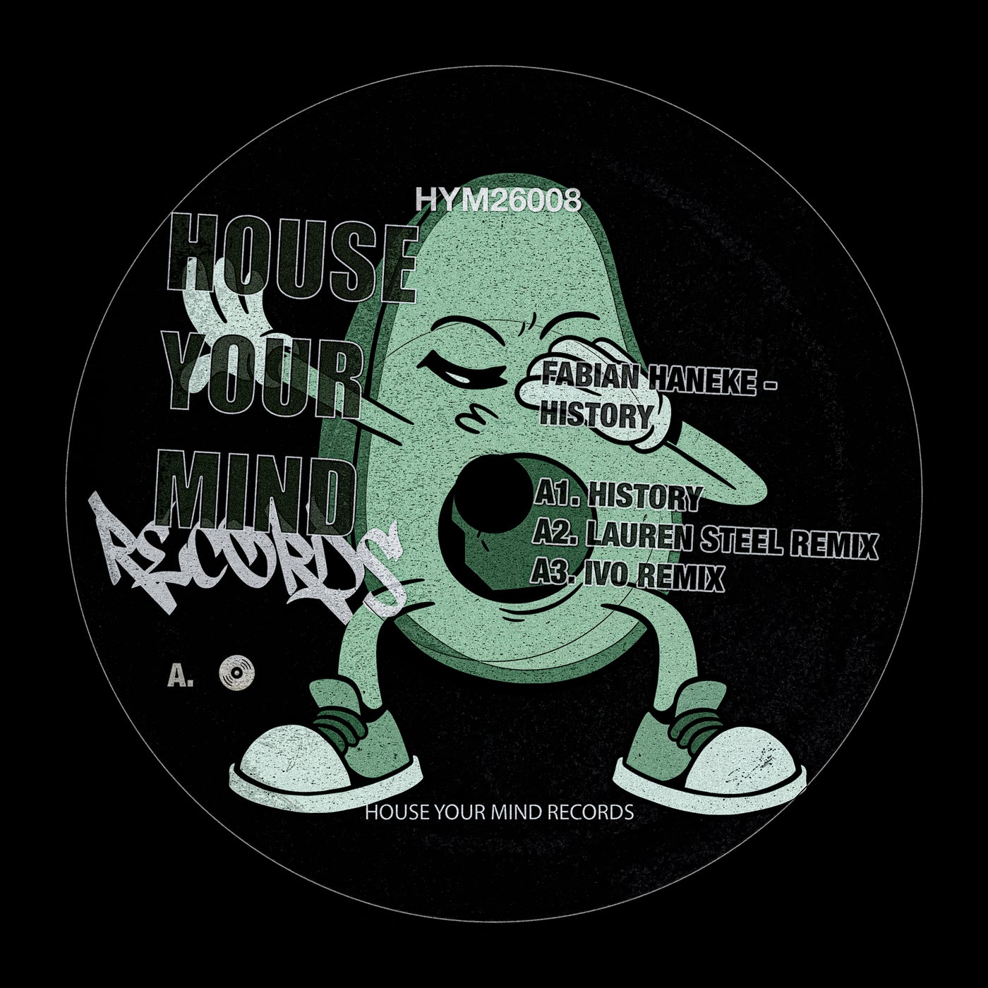Cover - Fabian Haneke, Lauren Steel - History (Lauren Steel Remix) Promo tools