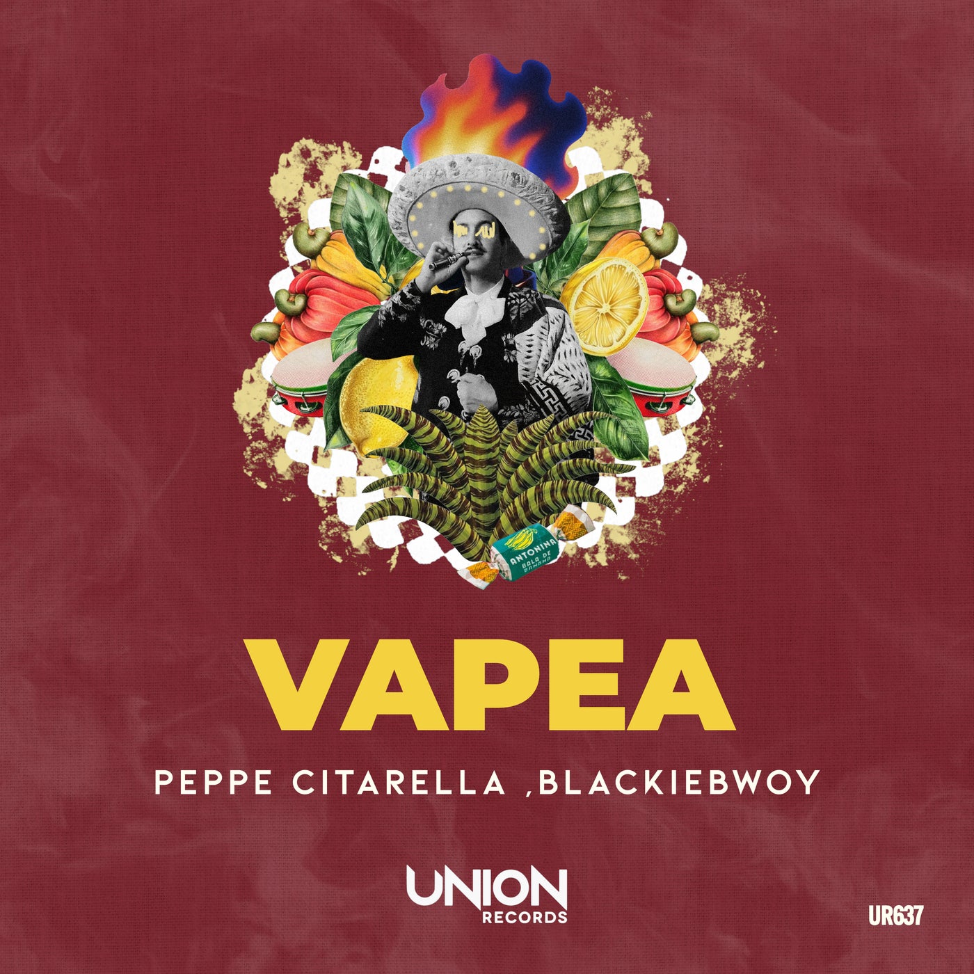Cover - Peppe Citarella, BLACKIEBWOY - VAPEA (Extended Mix) Promo tools