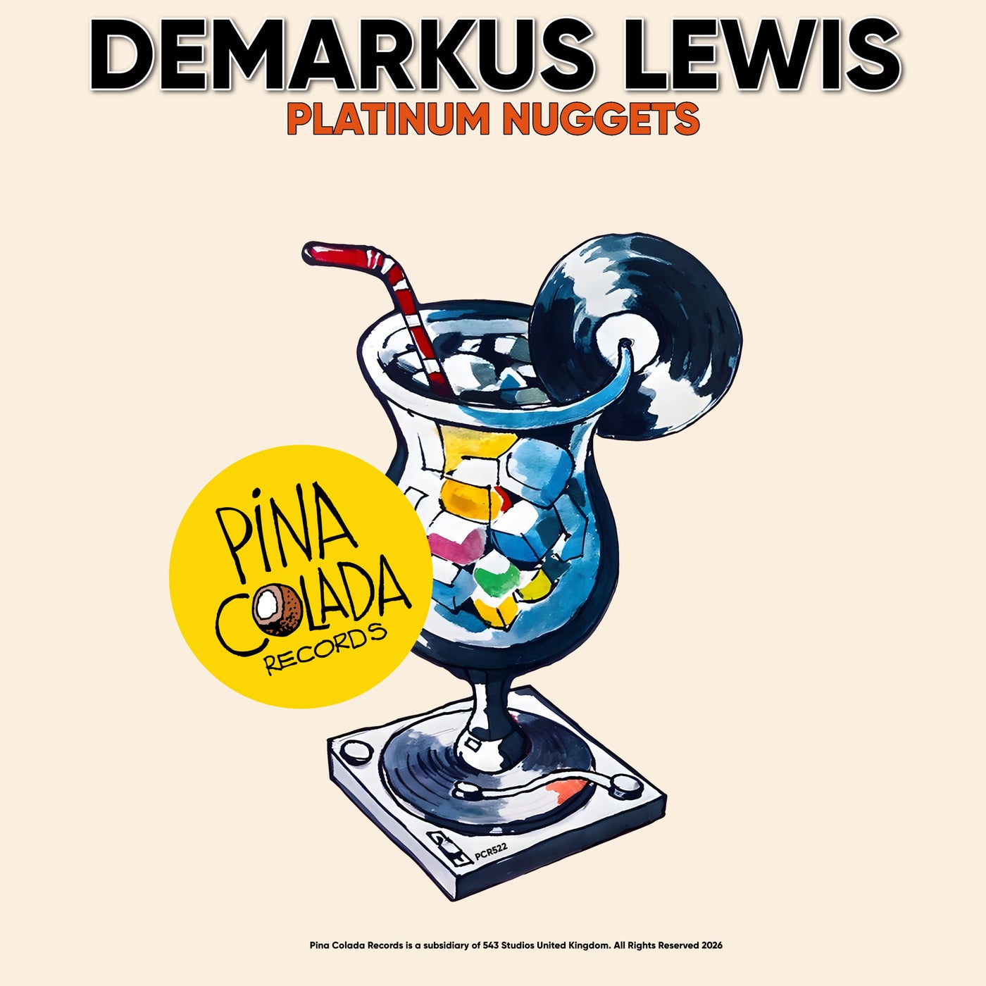Cover - Demarkus Lewis - Platinum Nuggets (Original Mix) Promo tools