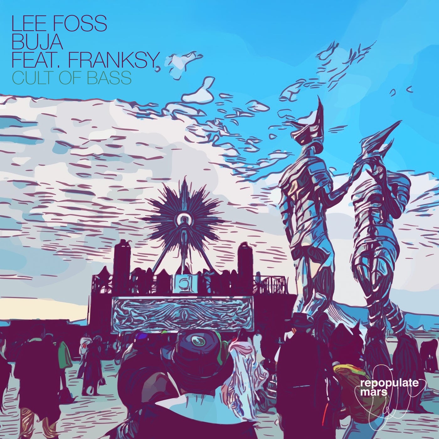 Cover - Lee Foss, Franksy, BUJA (BR) - Cult Of Bass (Original Mix) Promo tools