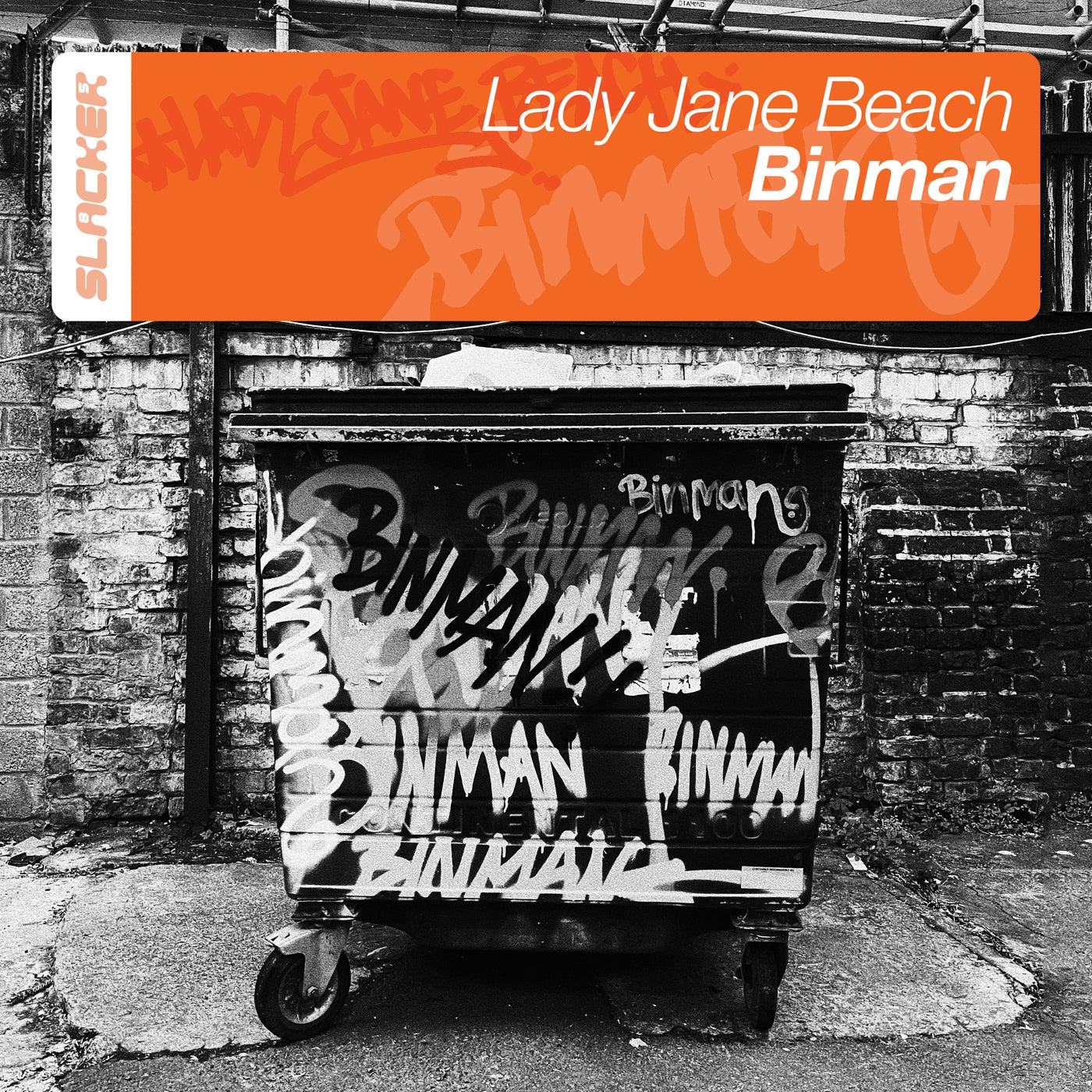 Cover - Lady Jane Beach - Binman (HalfPint Extended Remix) Promo tools