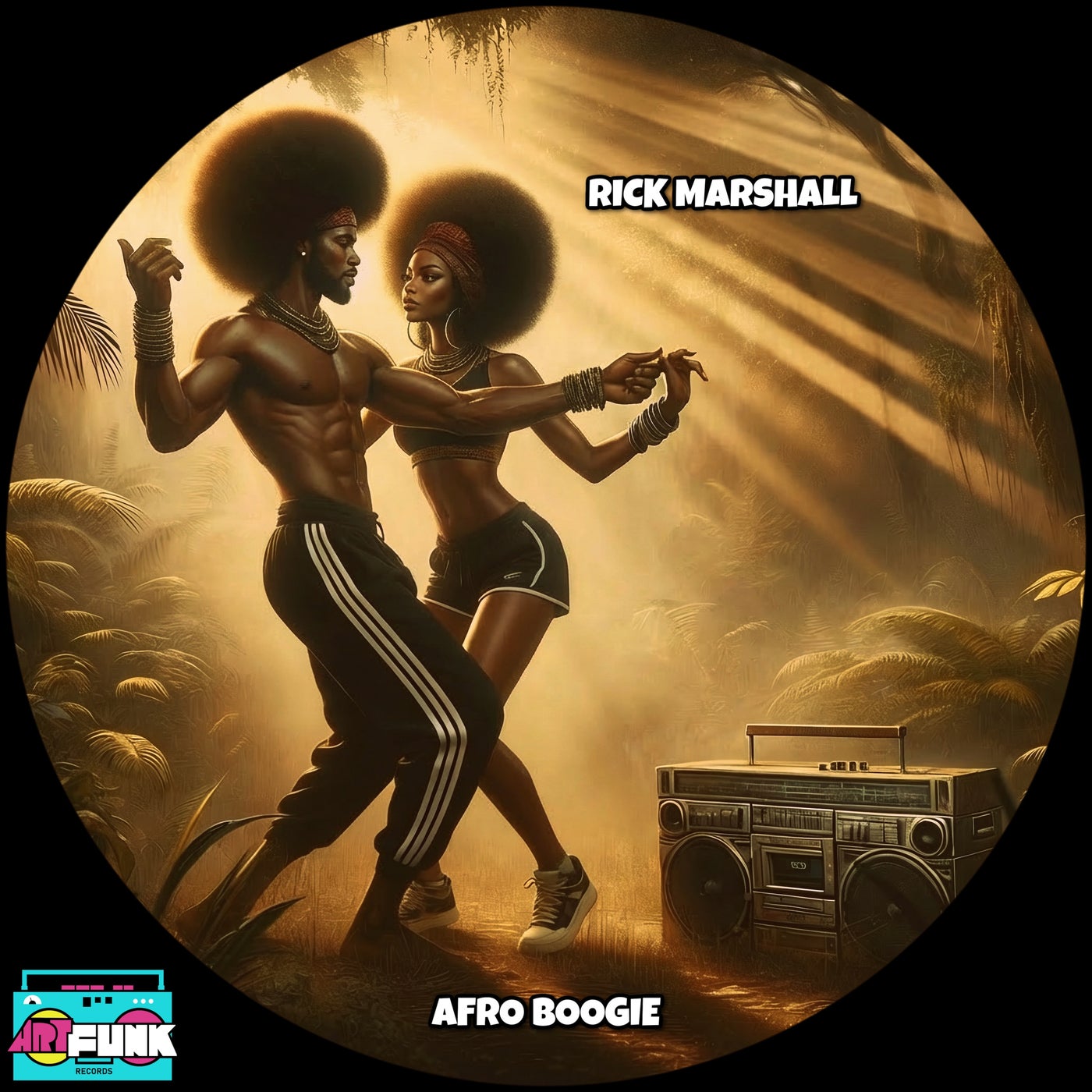 Cover - Rick Marshall - Afro Boogie (Extended Mix) Promo tools