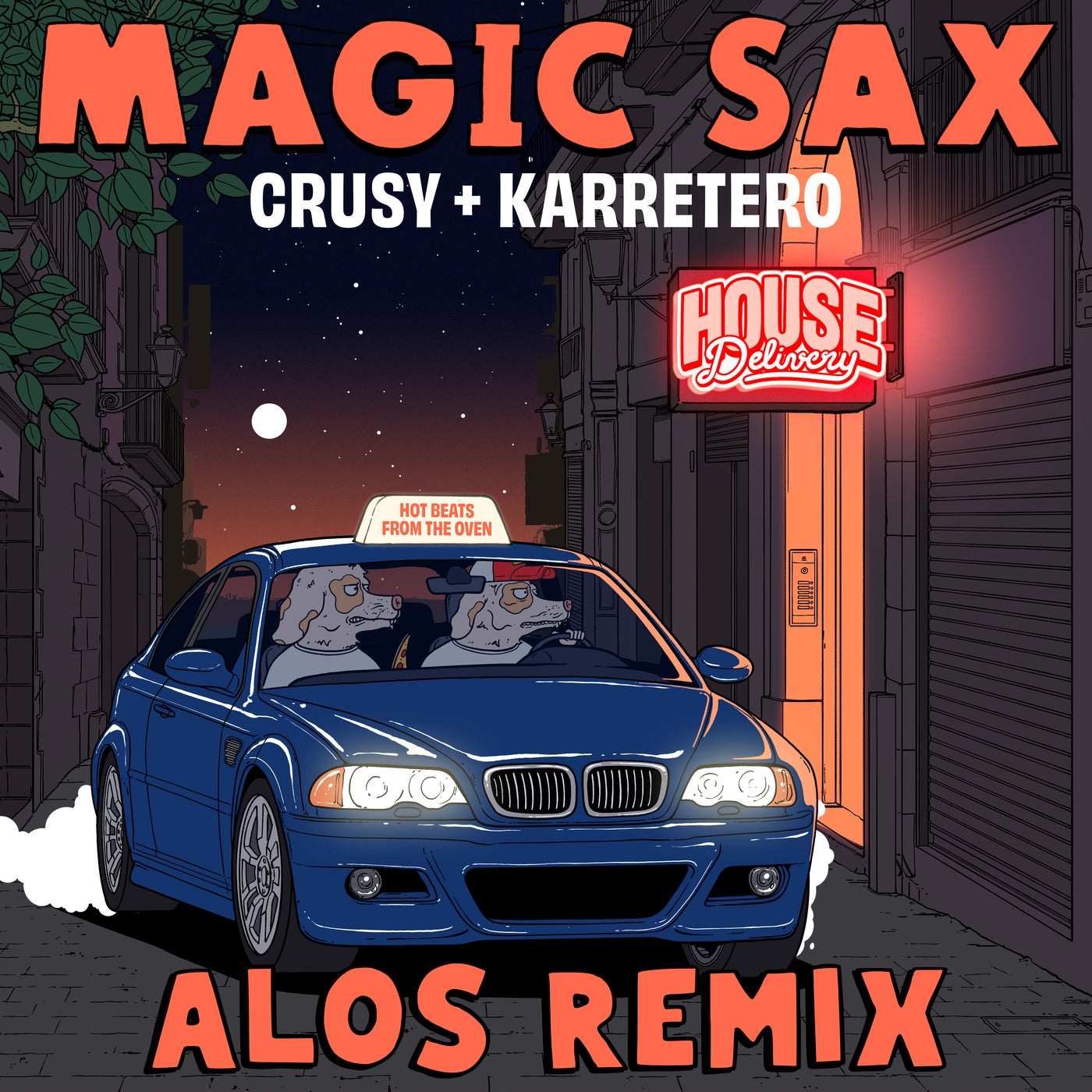Cover - Crusy, Karretero - Magic Sax (ALOS Extended Mix) Promo tools