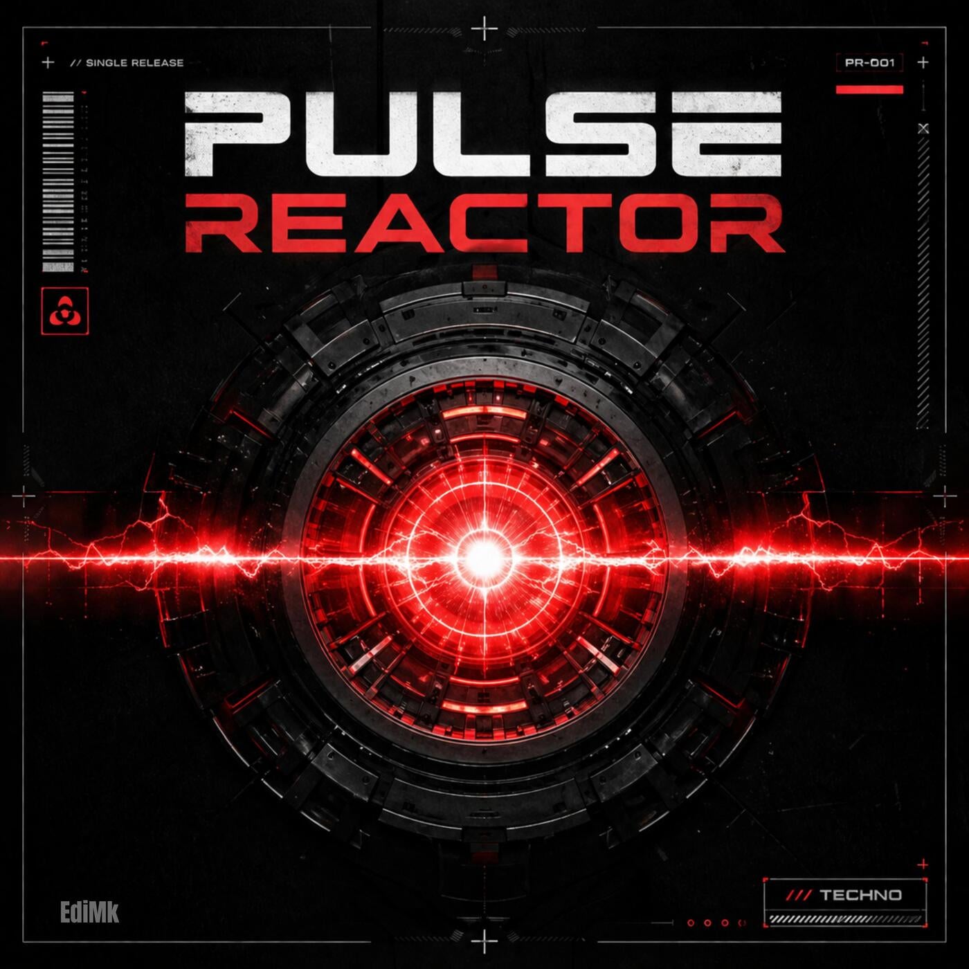 Cover - EdiMk - Pulse Reactor (Original Mix) Promo tools