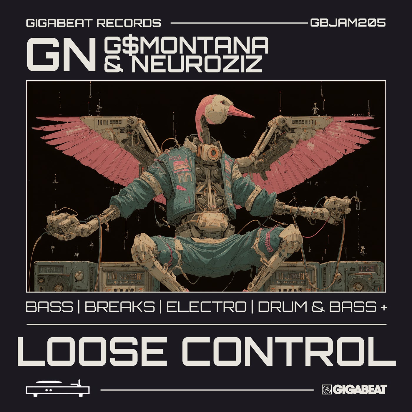 Cover - NeuroziZ, G$Montana, GN - Loose Control (Original Mix) Promo tools