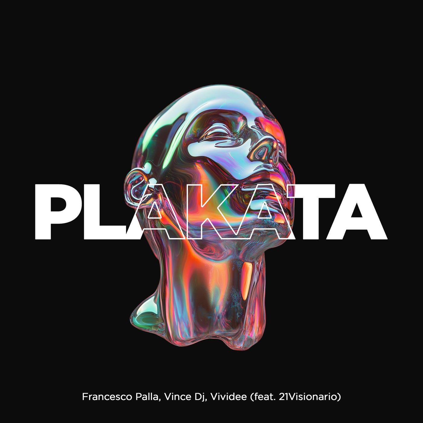 Cover - Francesco Palla, 21Visionario, Vince Dj, Vividee - Plakata (feat. 21Visionario) (Extended Mix) Promo tools