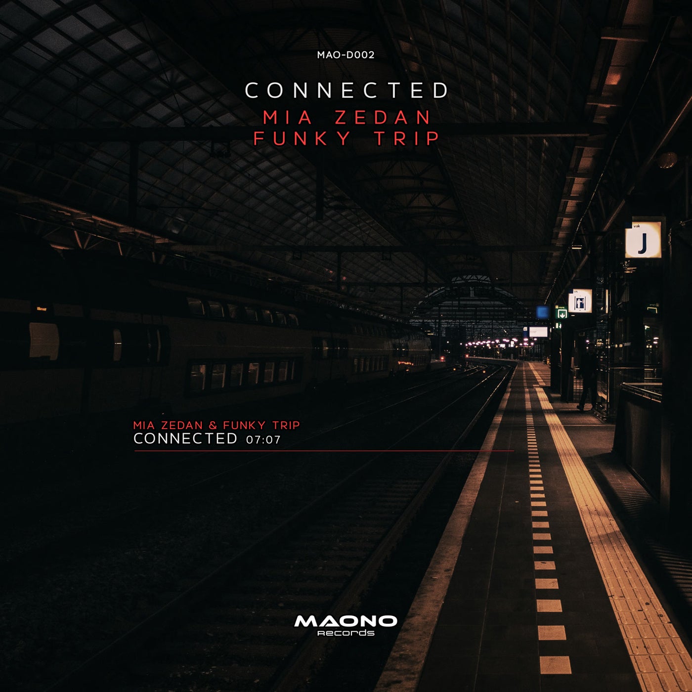 Cover - Mia Zedan, Funky Trip - Connected (Original Mix) Promo tools