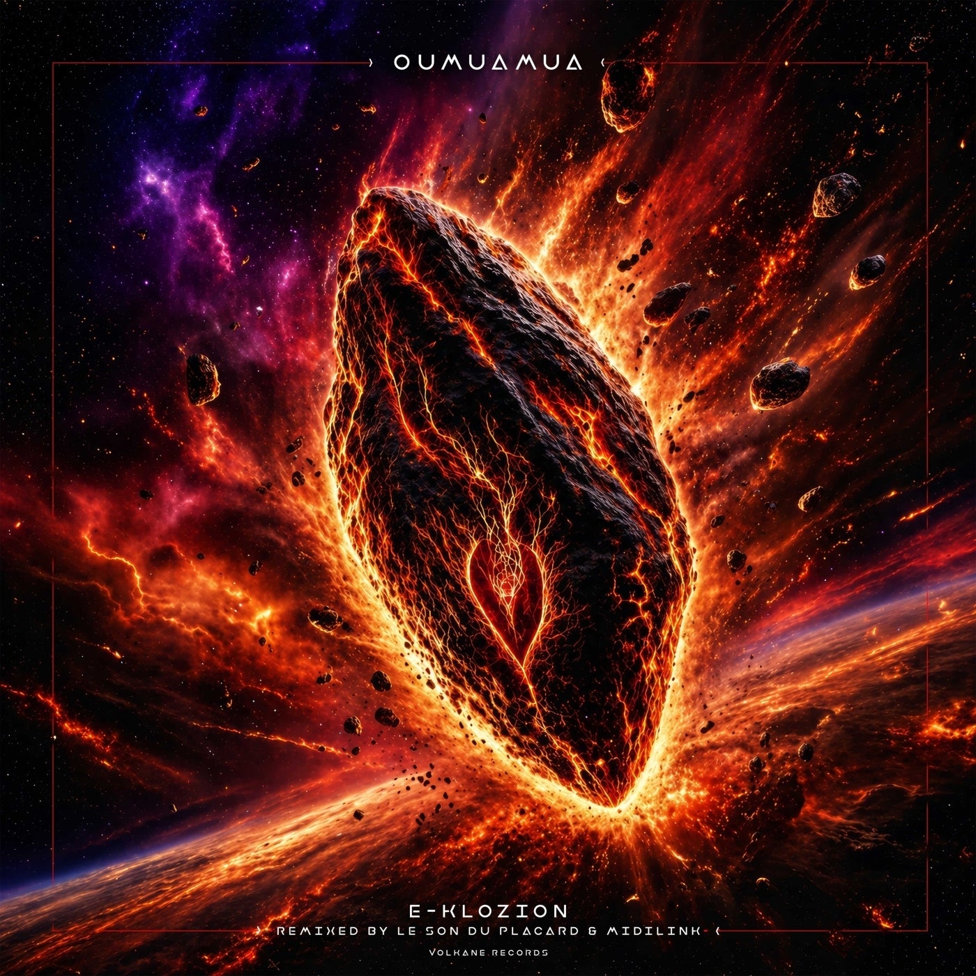 Cover - E-Klozion - Oumuamua (Le Son Du Placard Remix) Promo tools